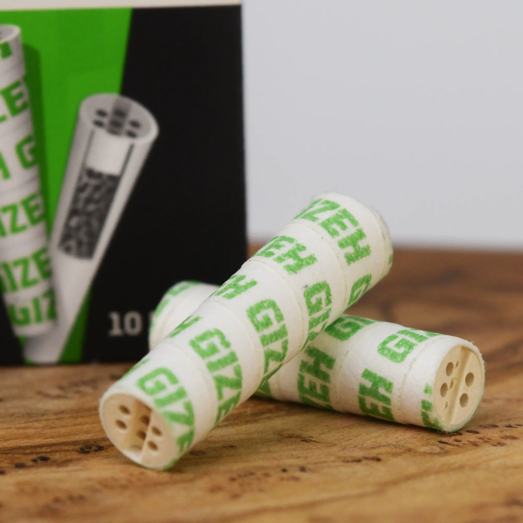 GIZEH Cone Aktivkohlefilter - 10 Stk