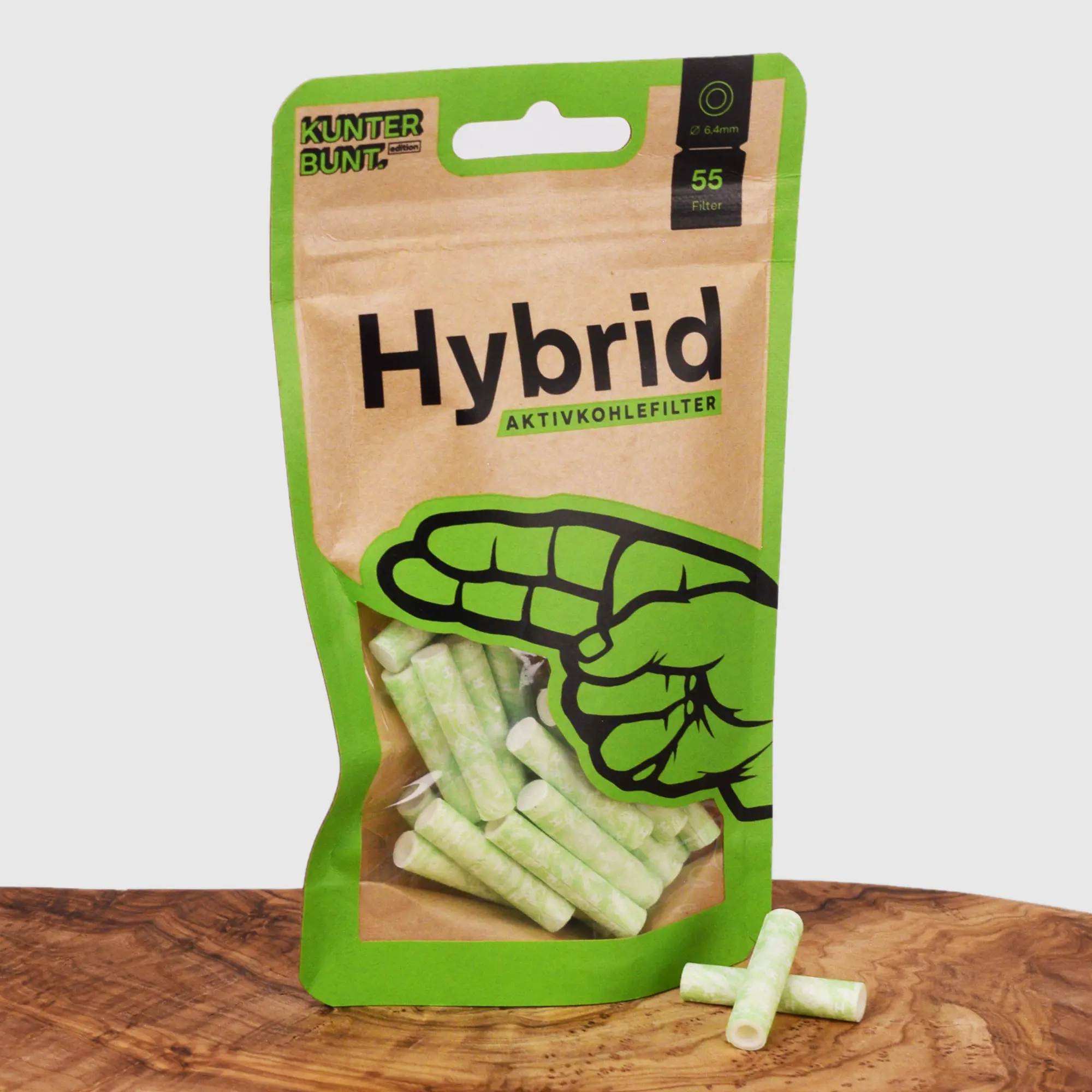 Hybrid Supreme Lime Aktivkohlefilter - 55 Stk