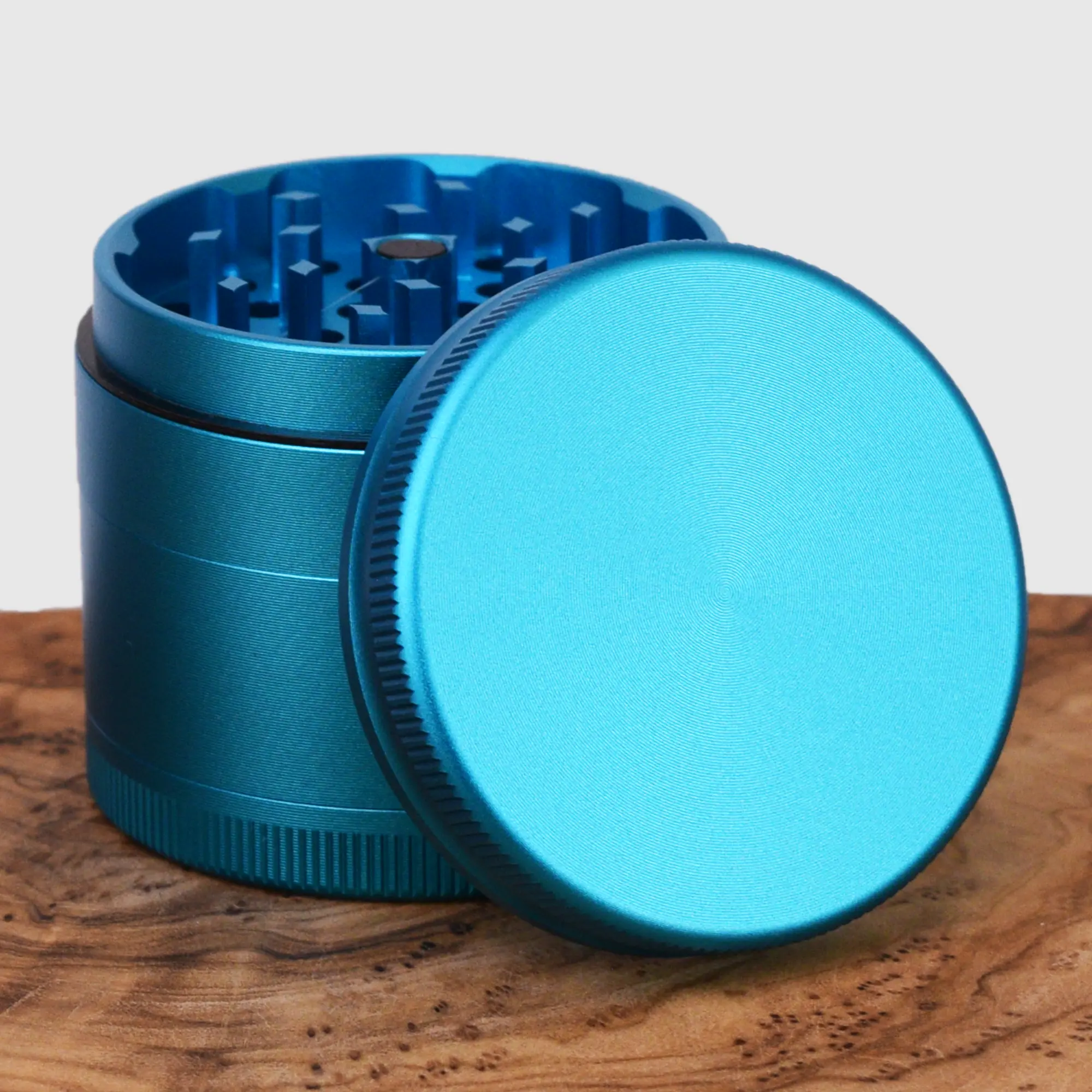 FireFlow Aluminium Grinder Blau Matt - Ø 50 mm