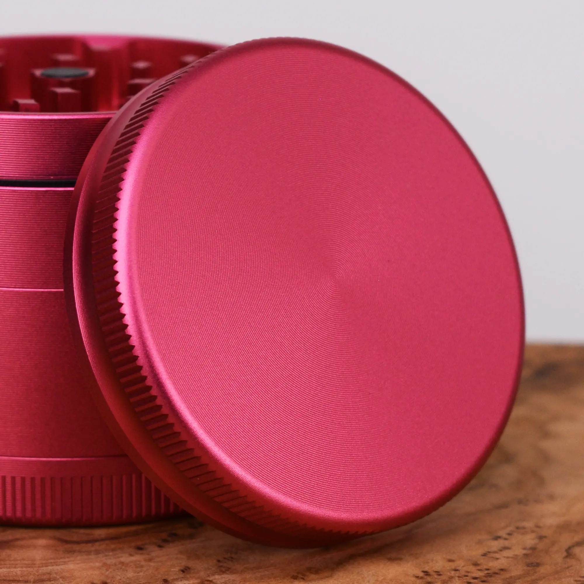 FireFlow Aluminium Grinder Pink Matt - Ø 50 mm