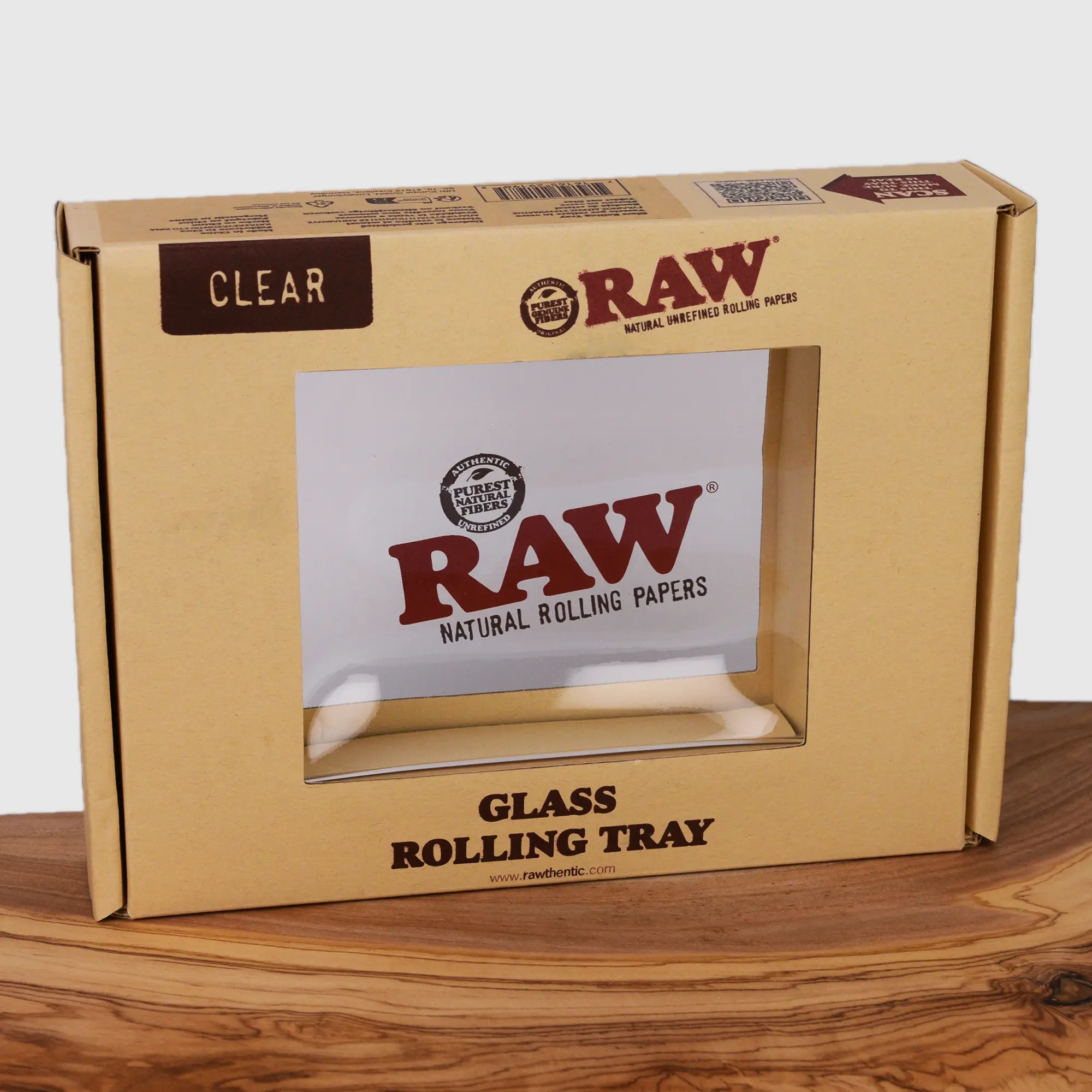 RAW Glas Rolling Tray - 15x10cm