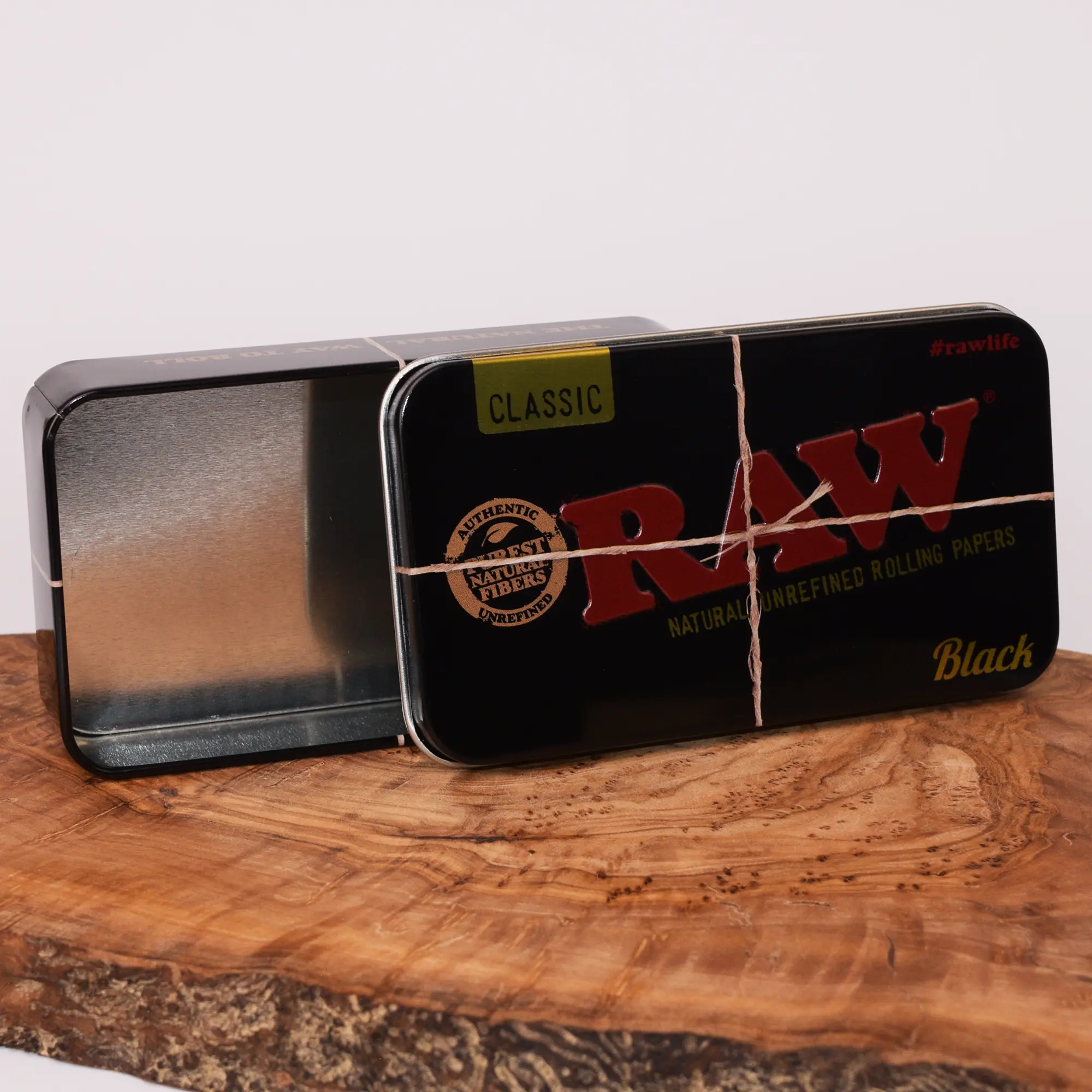 RAW Black Metalldose Aufbewahrungsbox