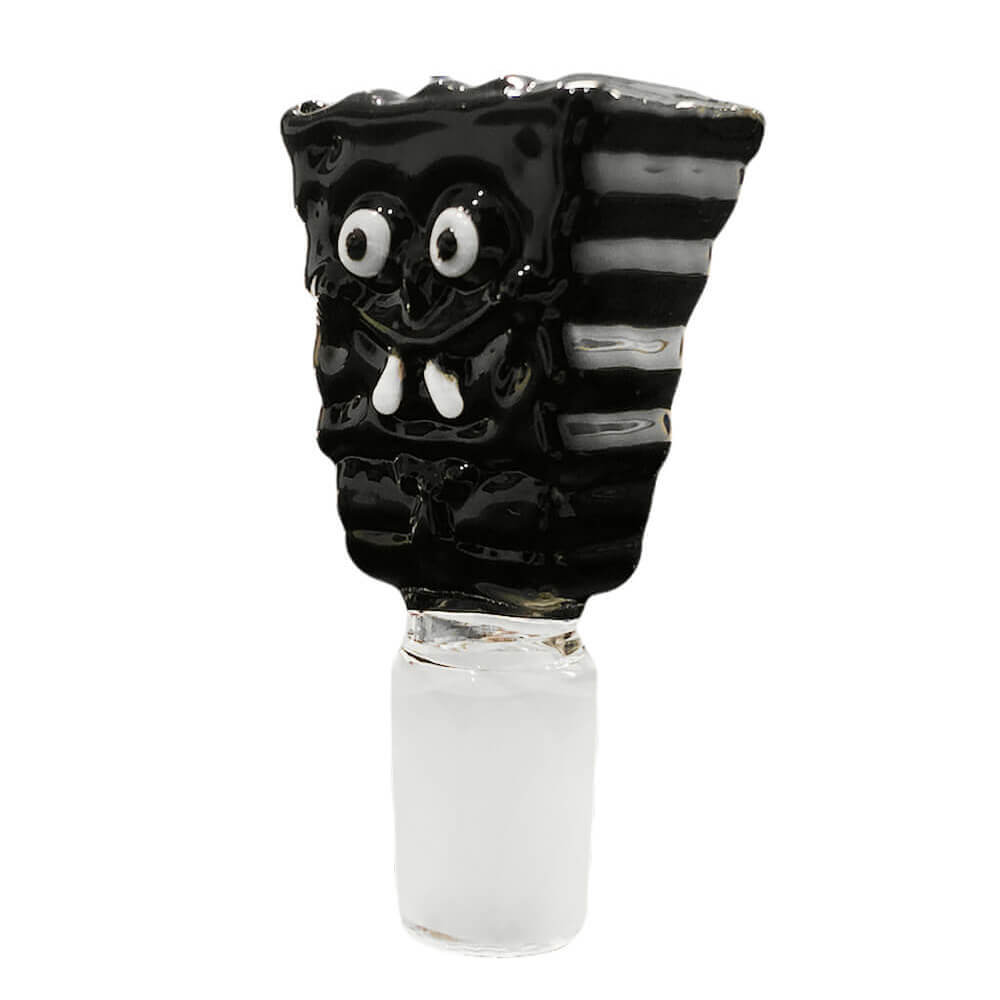 BKH-SPG-02 - Variantenbild - Sponge Bong Kopf NS 19 Schwarz - KiffKiosk