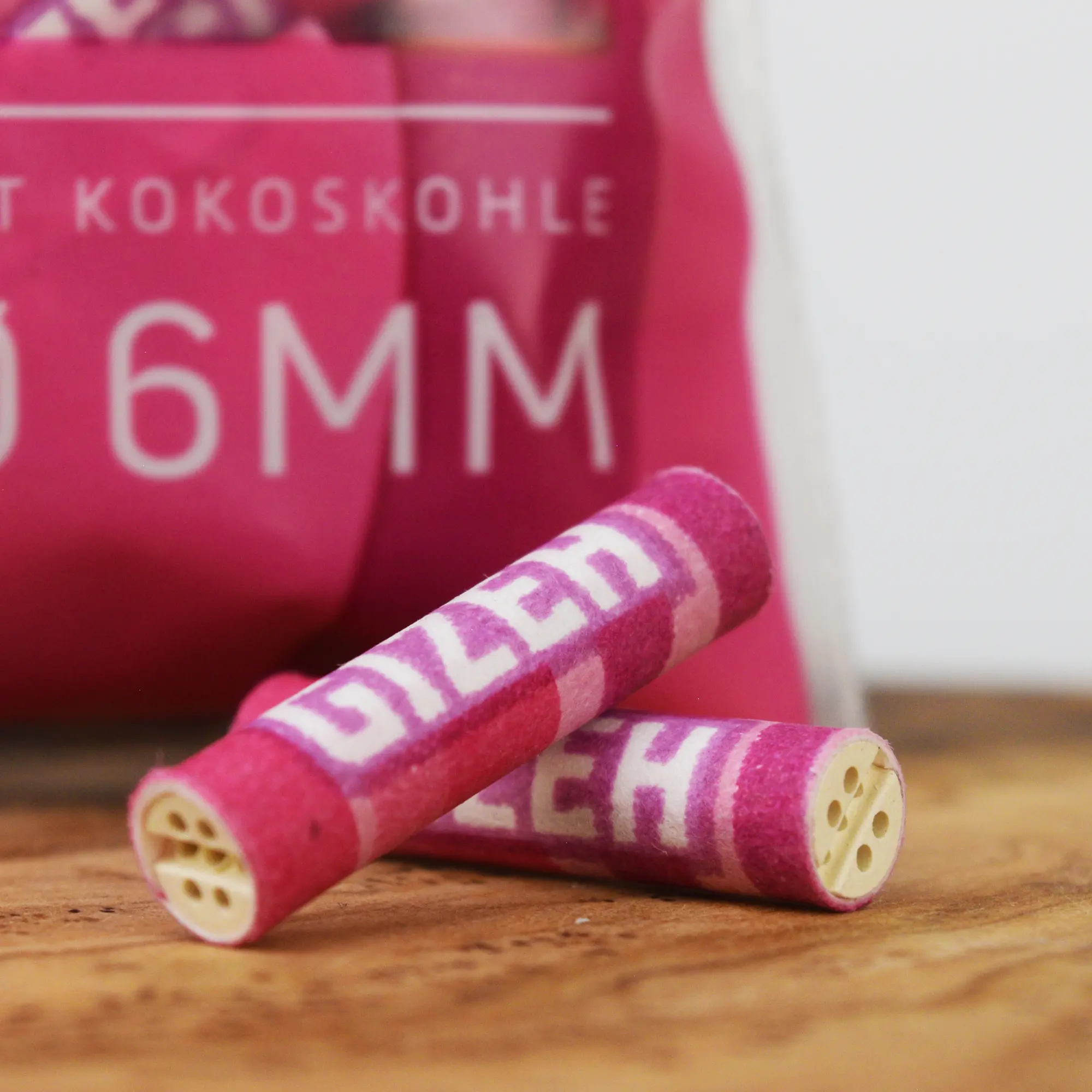 GIZEH Pink Aktivkohlefilter - 50 Stk