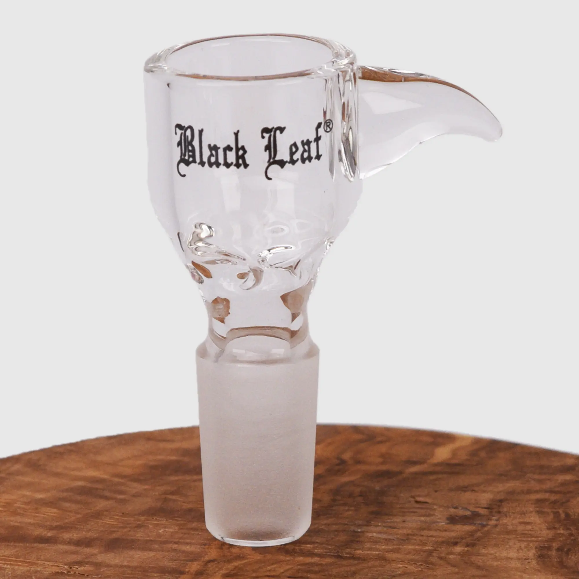 Black Leaf Bong Kopf mit Sieb & Griff - NS 14 & 19