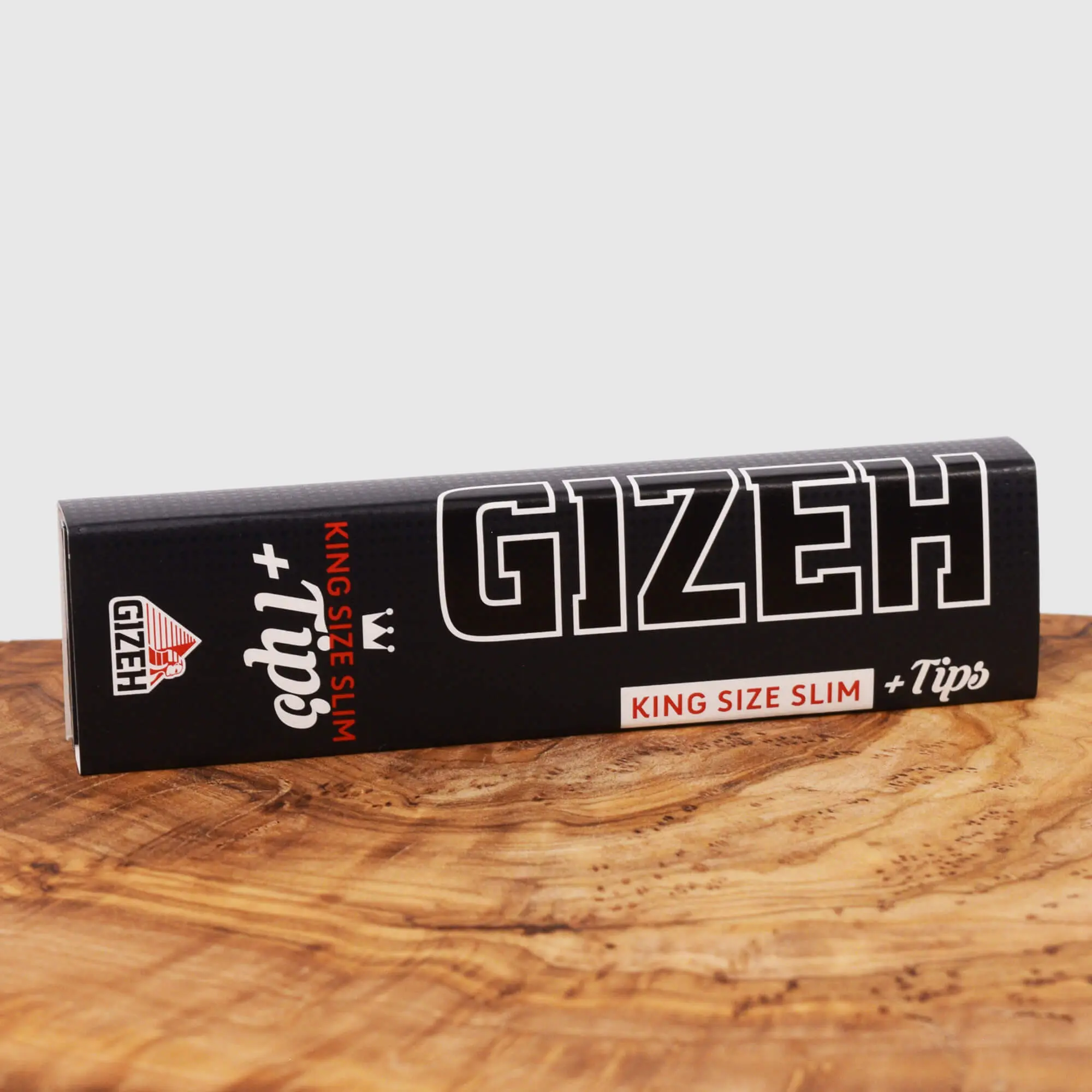 GIZEH Black King Size Slim + Tips