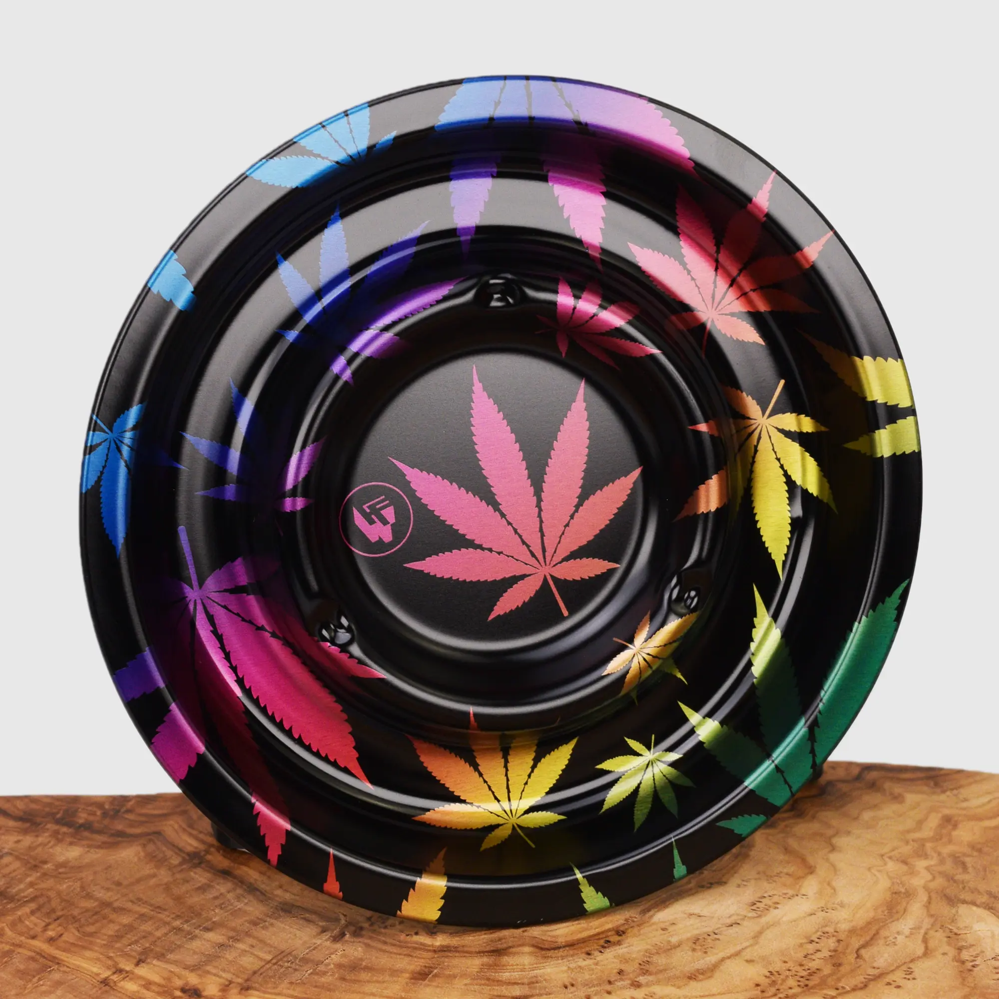 Neon Leaves Coffeshop Aschenbecher