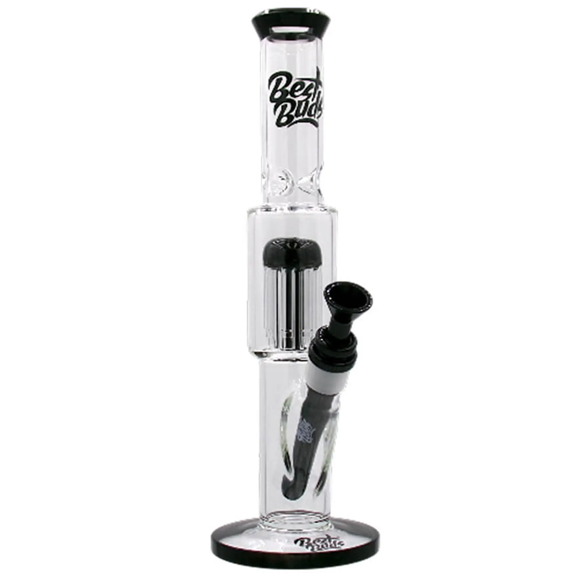 Best Buds Double Chamber Zylinder Bong - 33cm