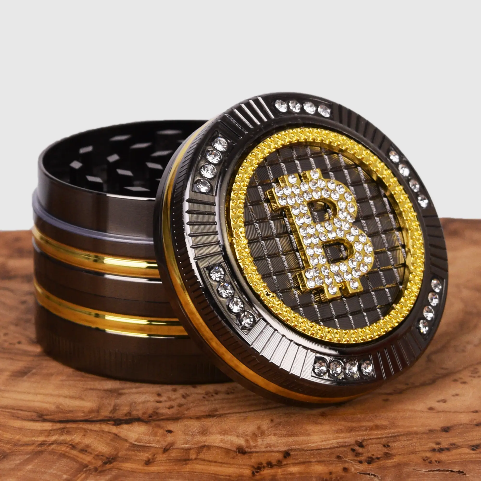Bling Bling Bitcoin Grinder - 50mm