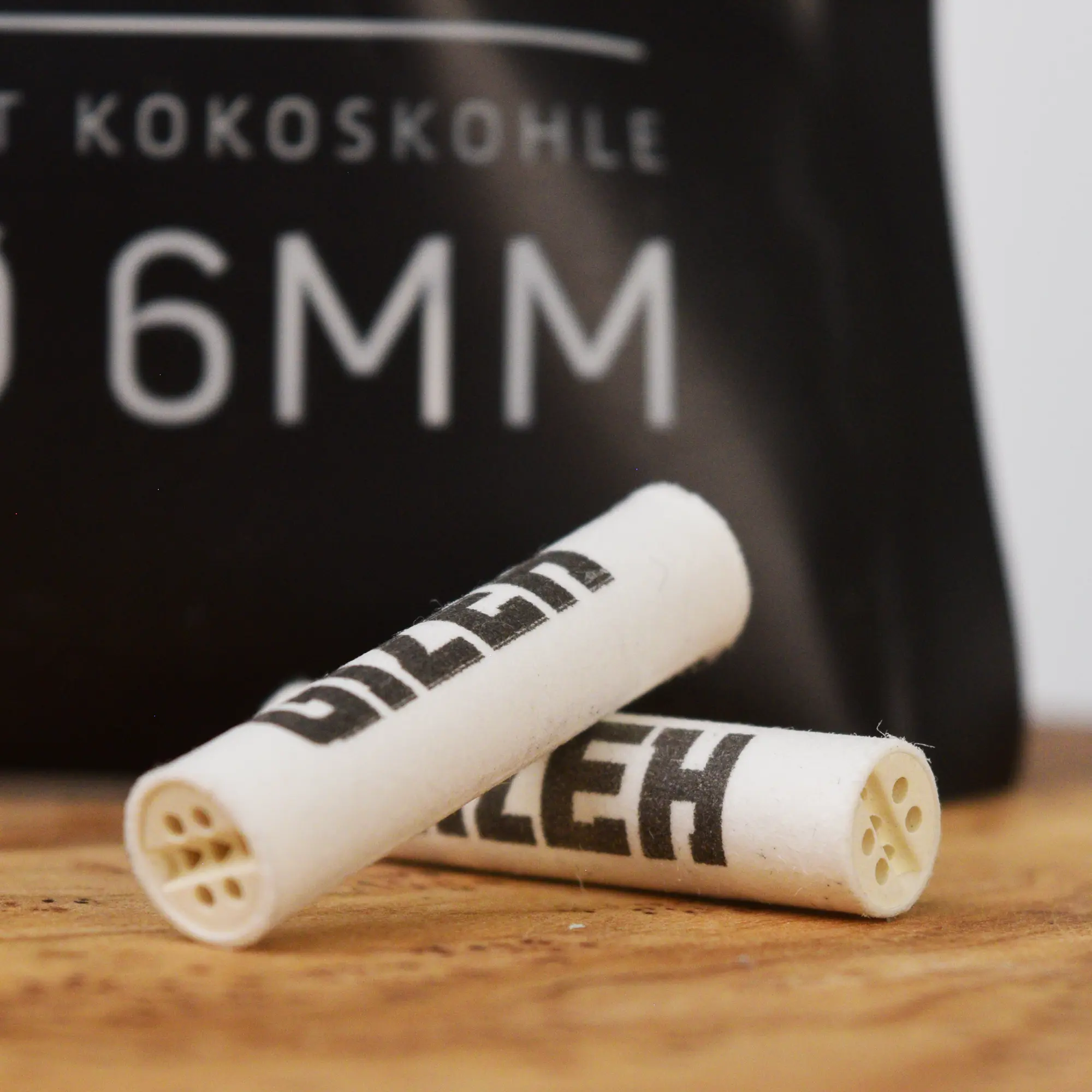 GIZEH Aktivkohlefilter Weiß - 50 Stk