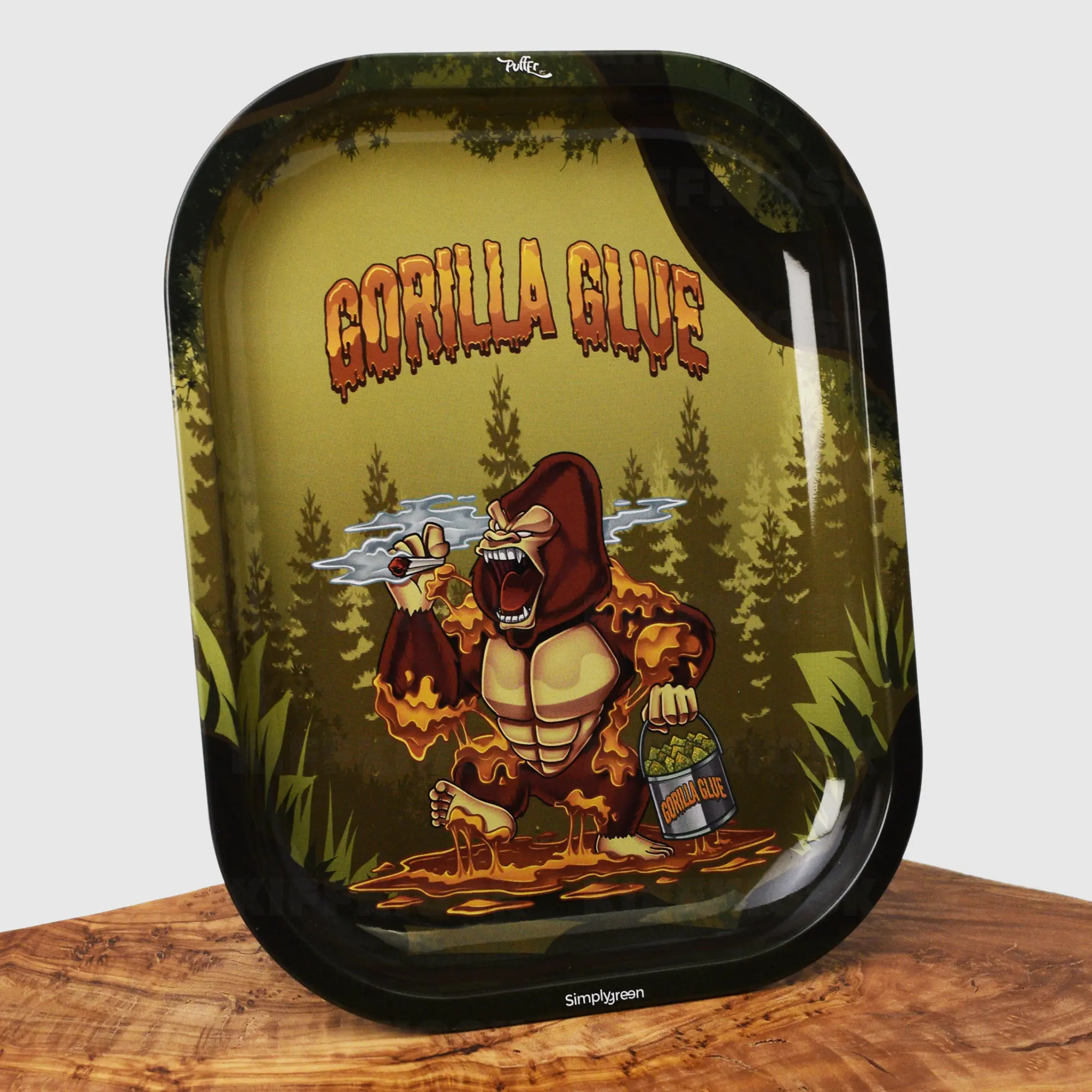 Best Buds Gorilla Glue Rolling Tray - 18x14cm