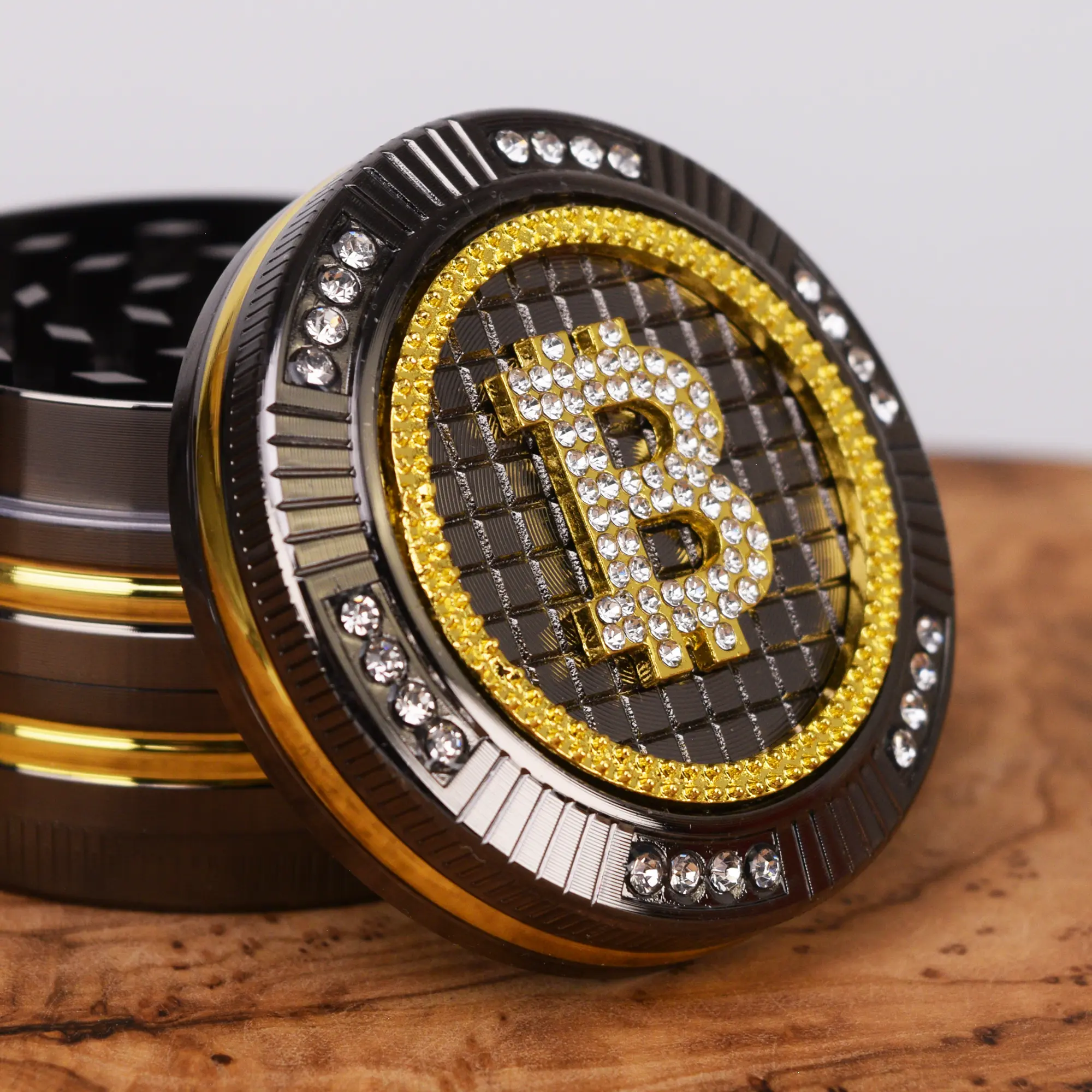 Bling Bling Bitcoin Grinder - 50mm