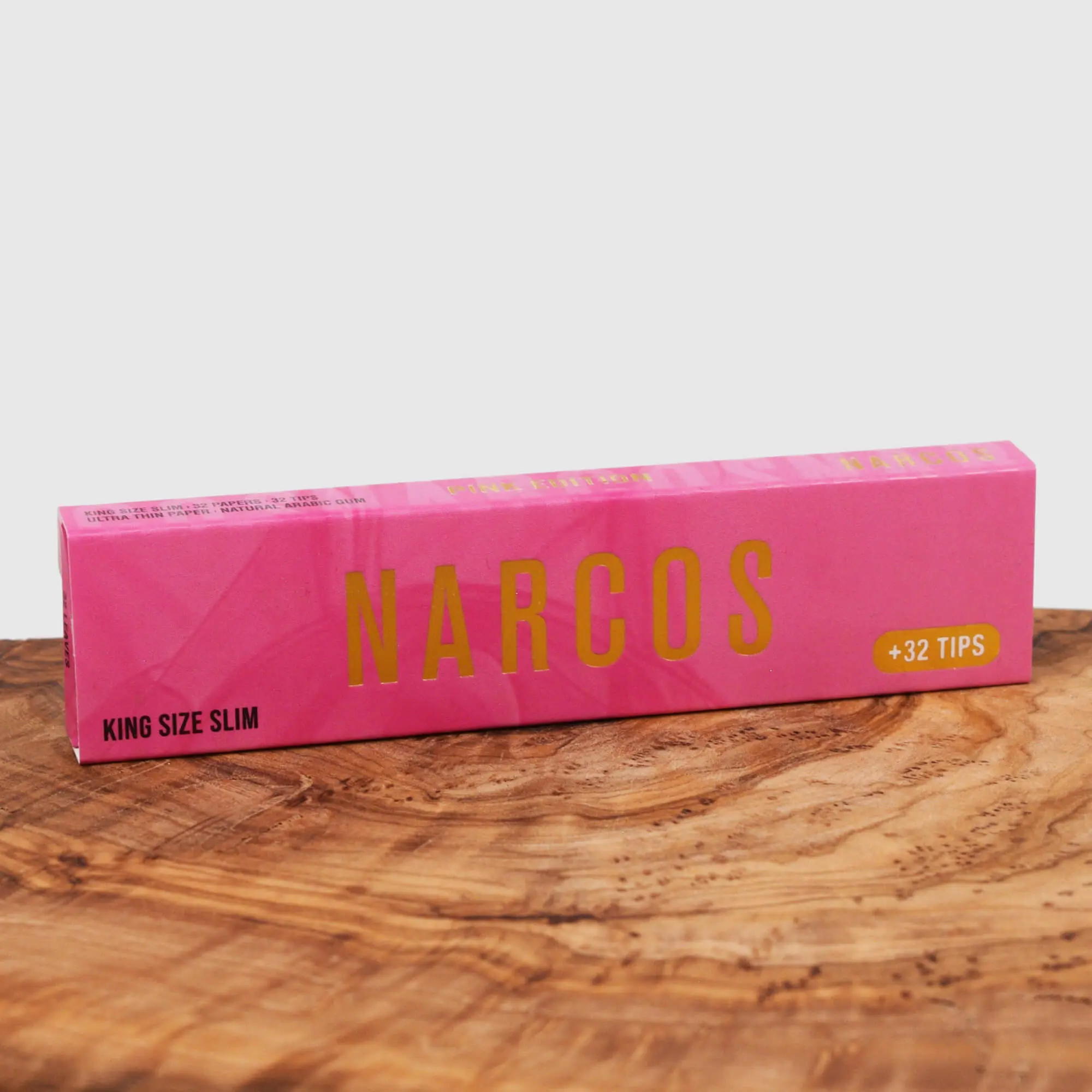 Narcos Pink King Size Slim + Tips