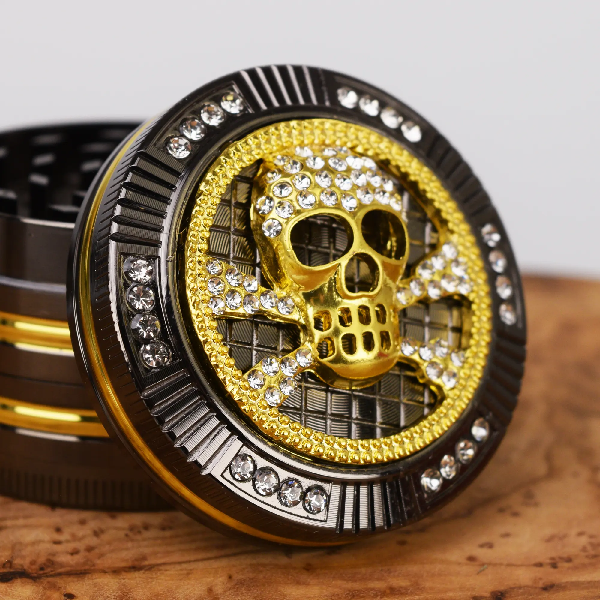 Bling Bling Skull Grinder - 50mm