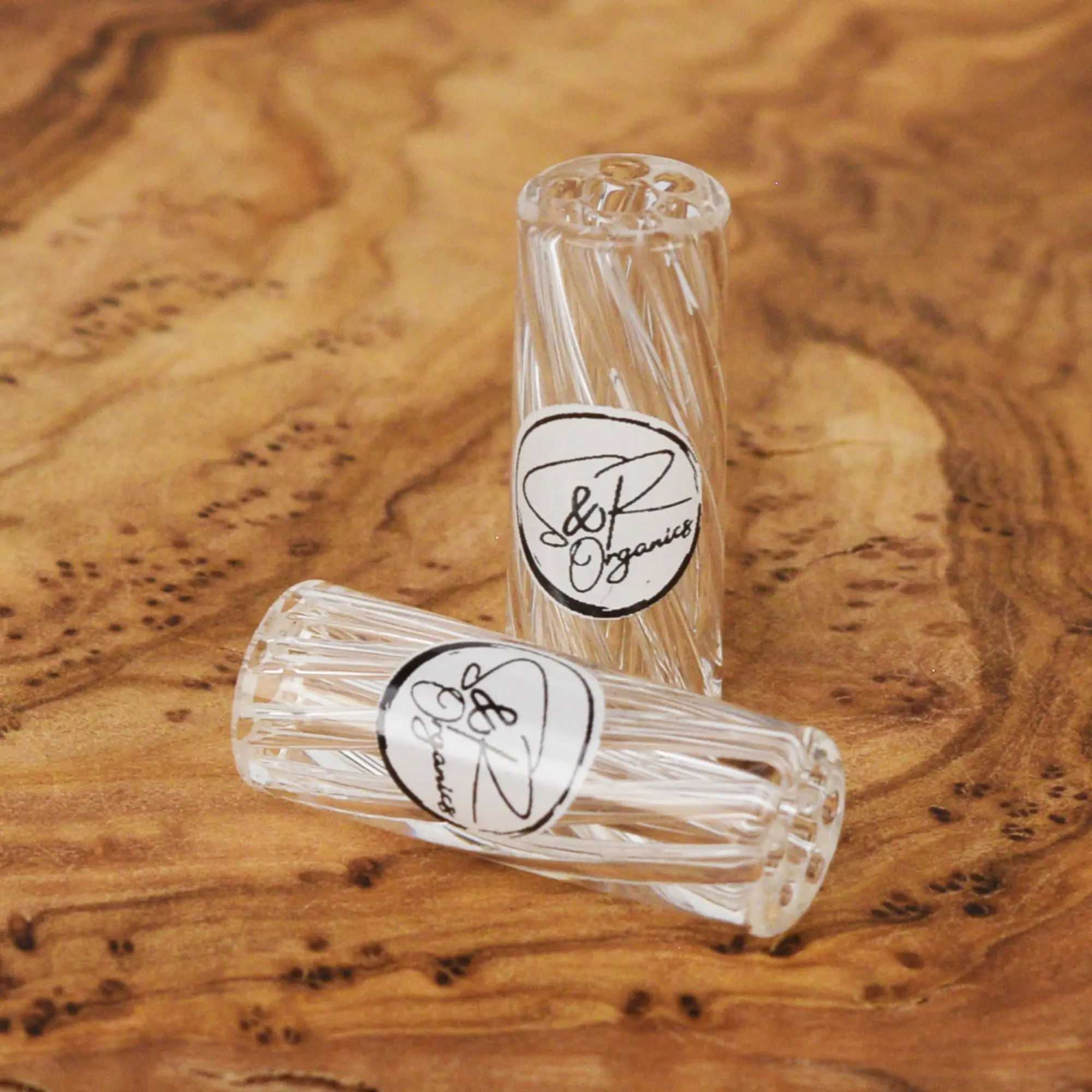 S&R Premium Glas Filter Tip Vortex - Transparent