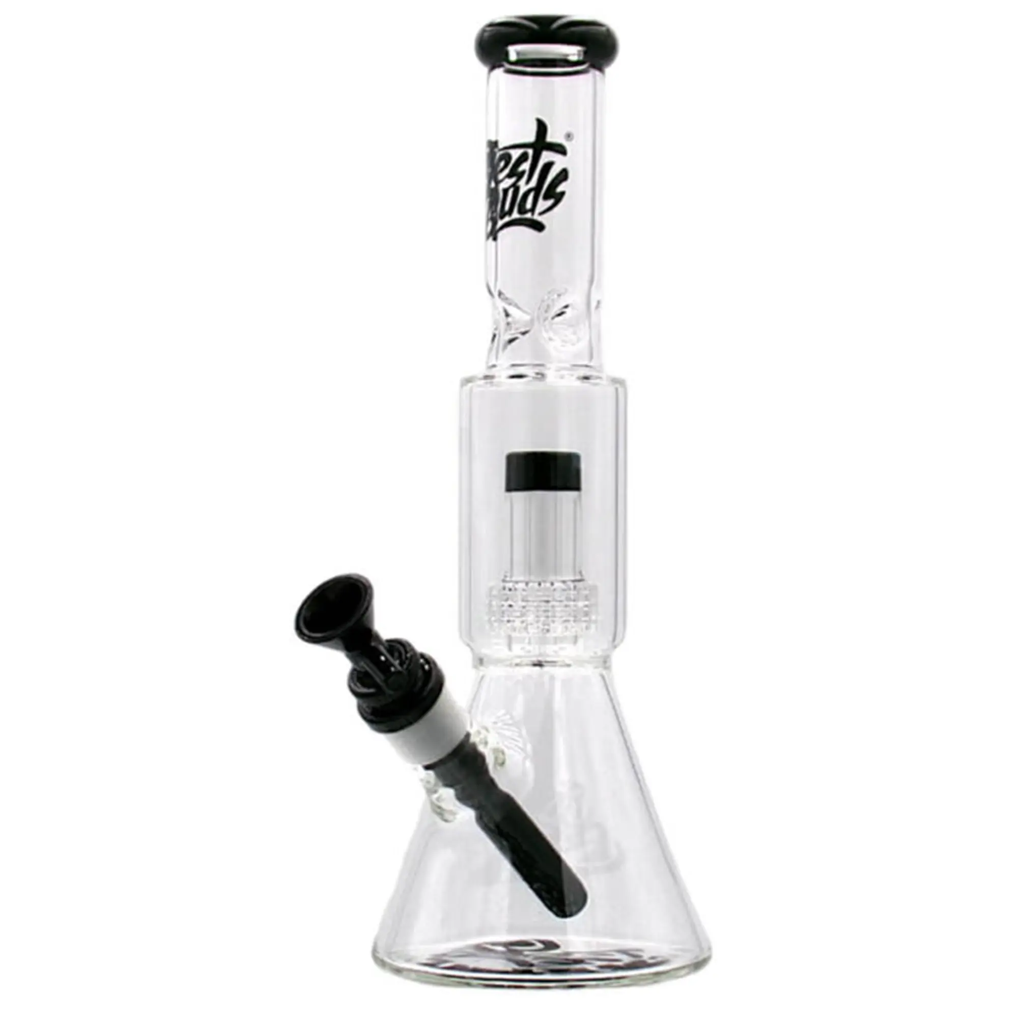 Best Buds Double Chamber Kolben Bong - 31,5cm