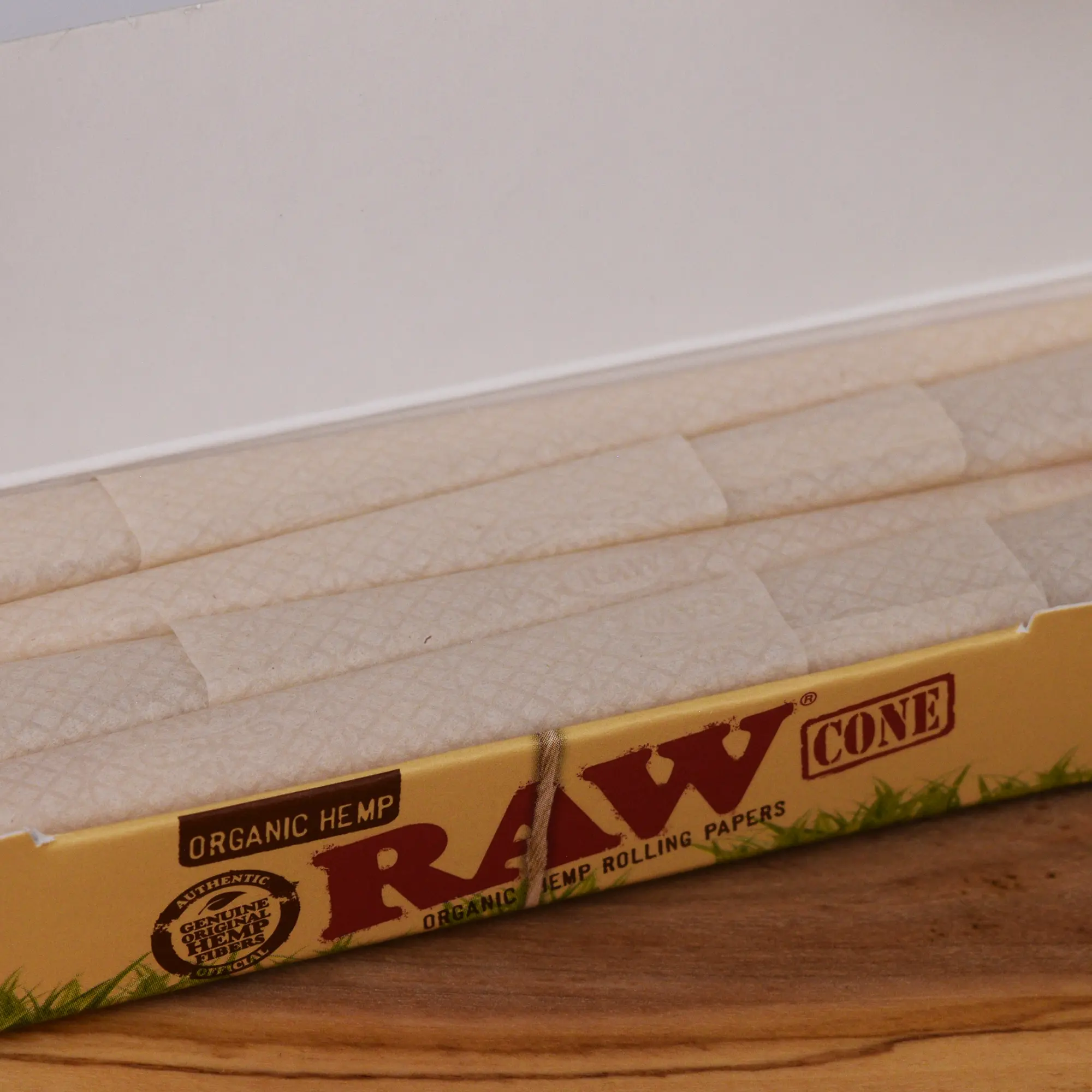 RAW Organic Cones King Size Slim - 32 Stk