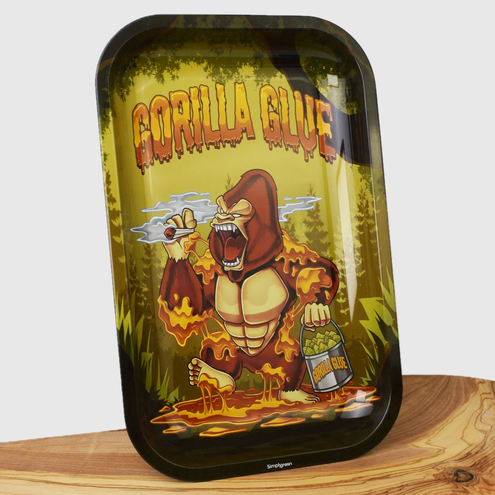 Best Buds Gorilla Glue Rolling Tray - 27x17cm