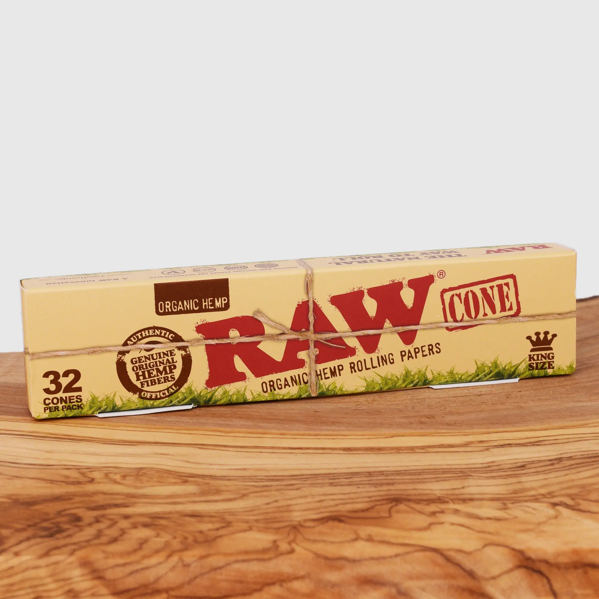 RAW Organic Cones King Size Slim - 32 Stk