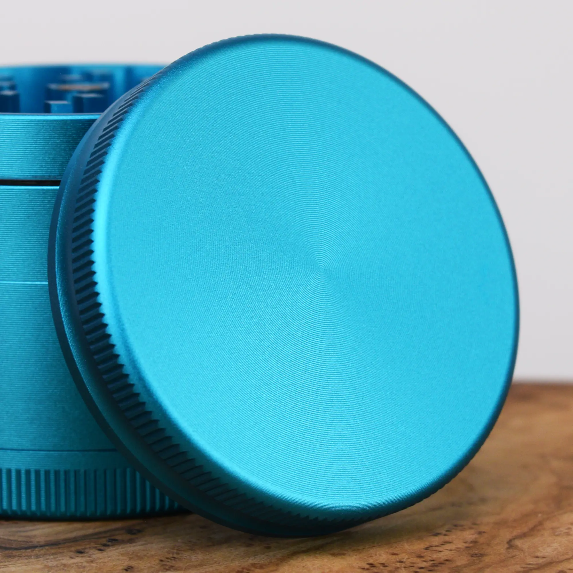 FireFlow Aluminium Grinder Blau Matt - Ø 50 mm
