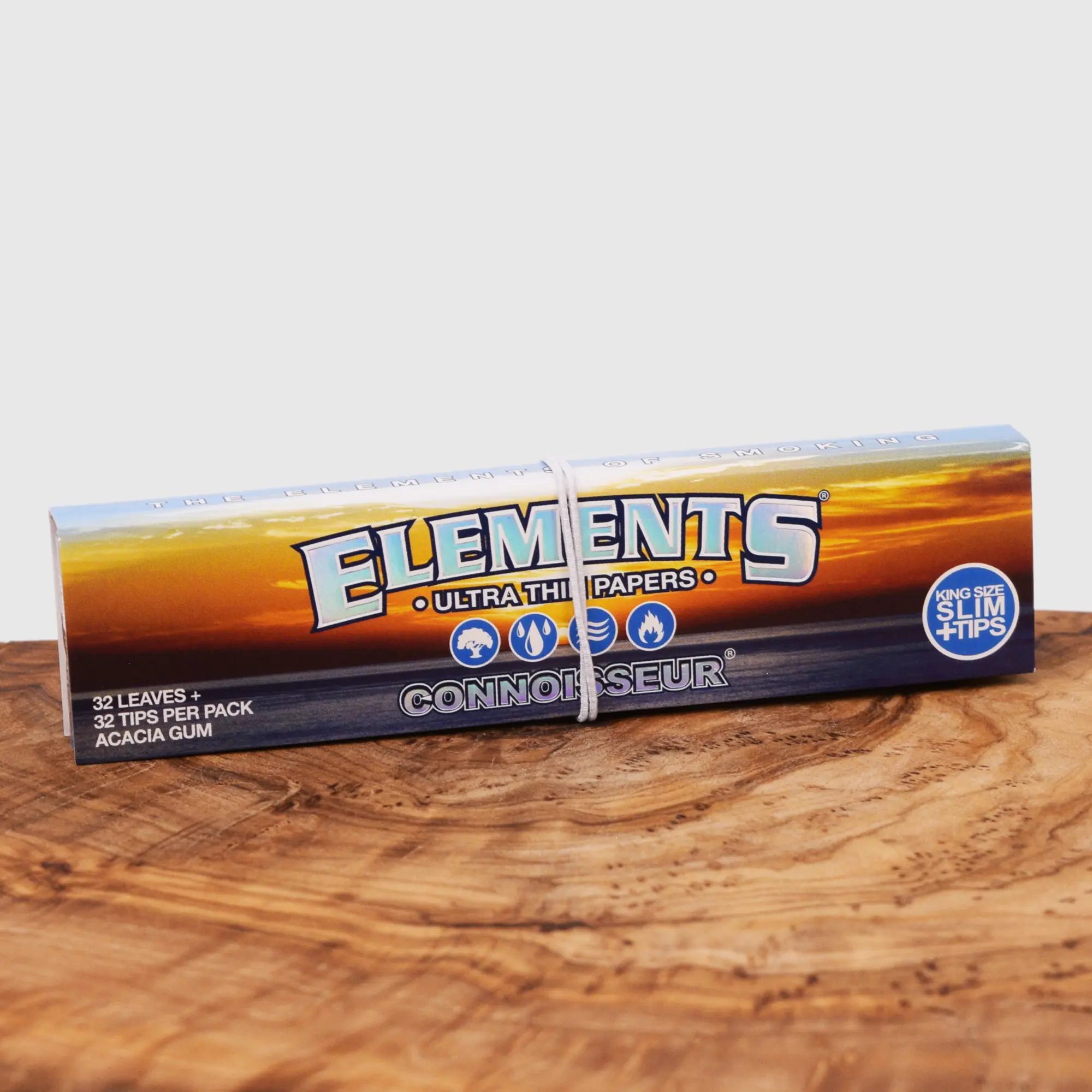 Elements Connoisseur King Size Slim + Tips