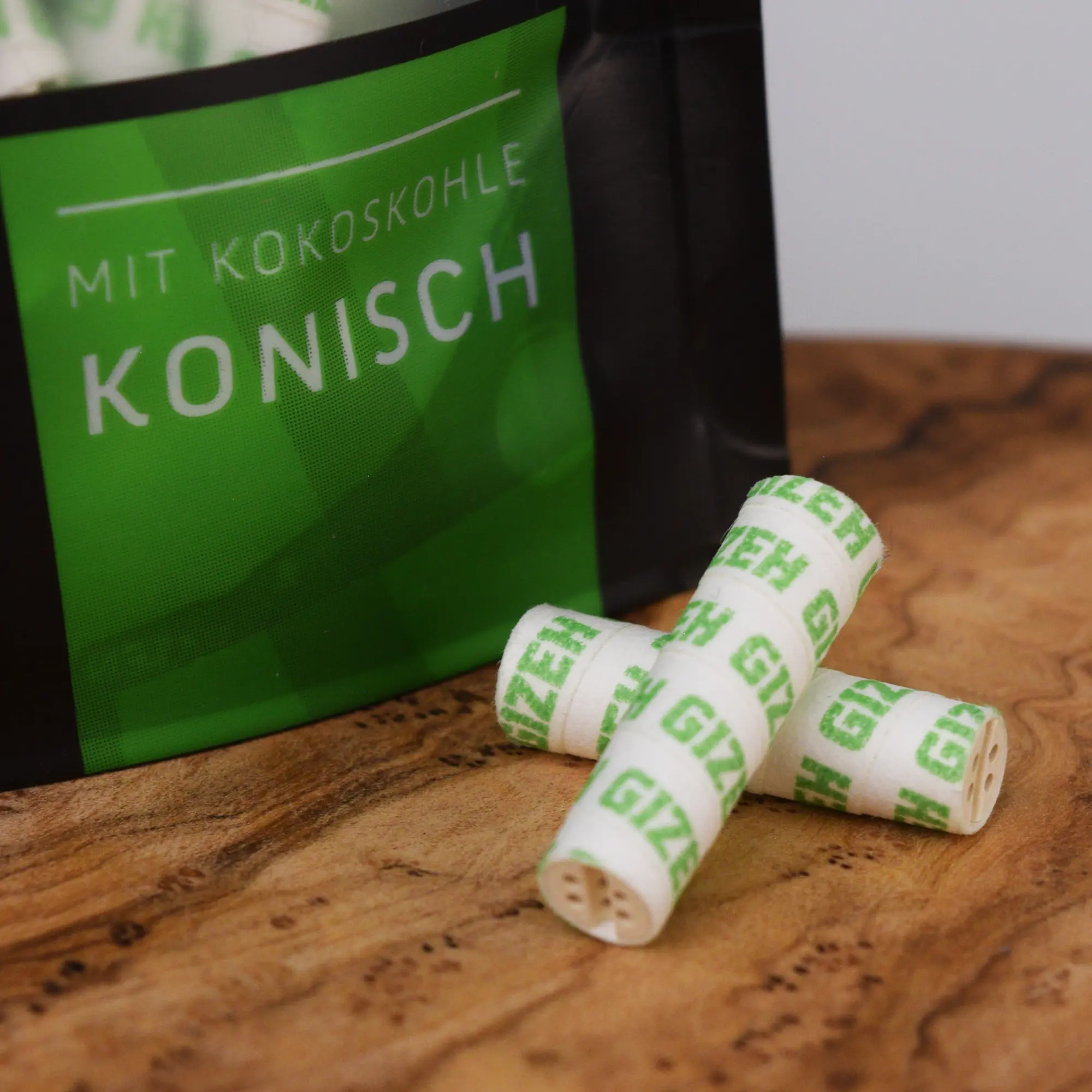 GIZEH Cone Aktivkohlefilter - 25 Stk