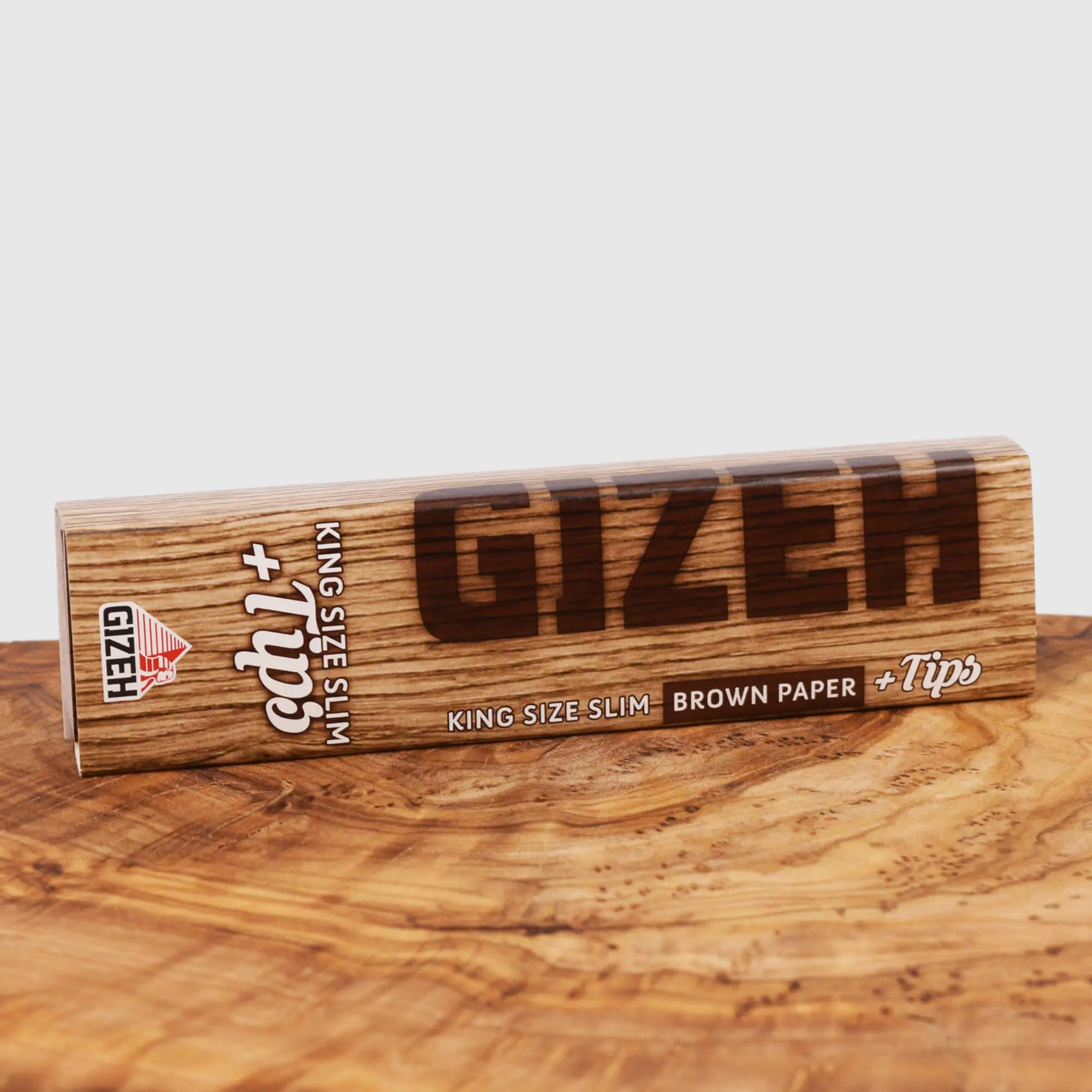 GIZEH Brown King Size Slim + Tips