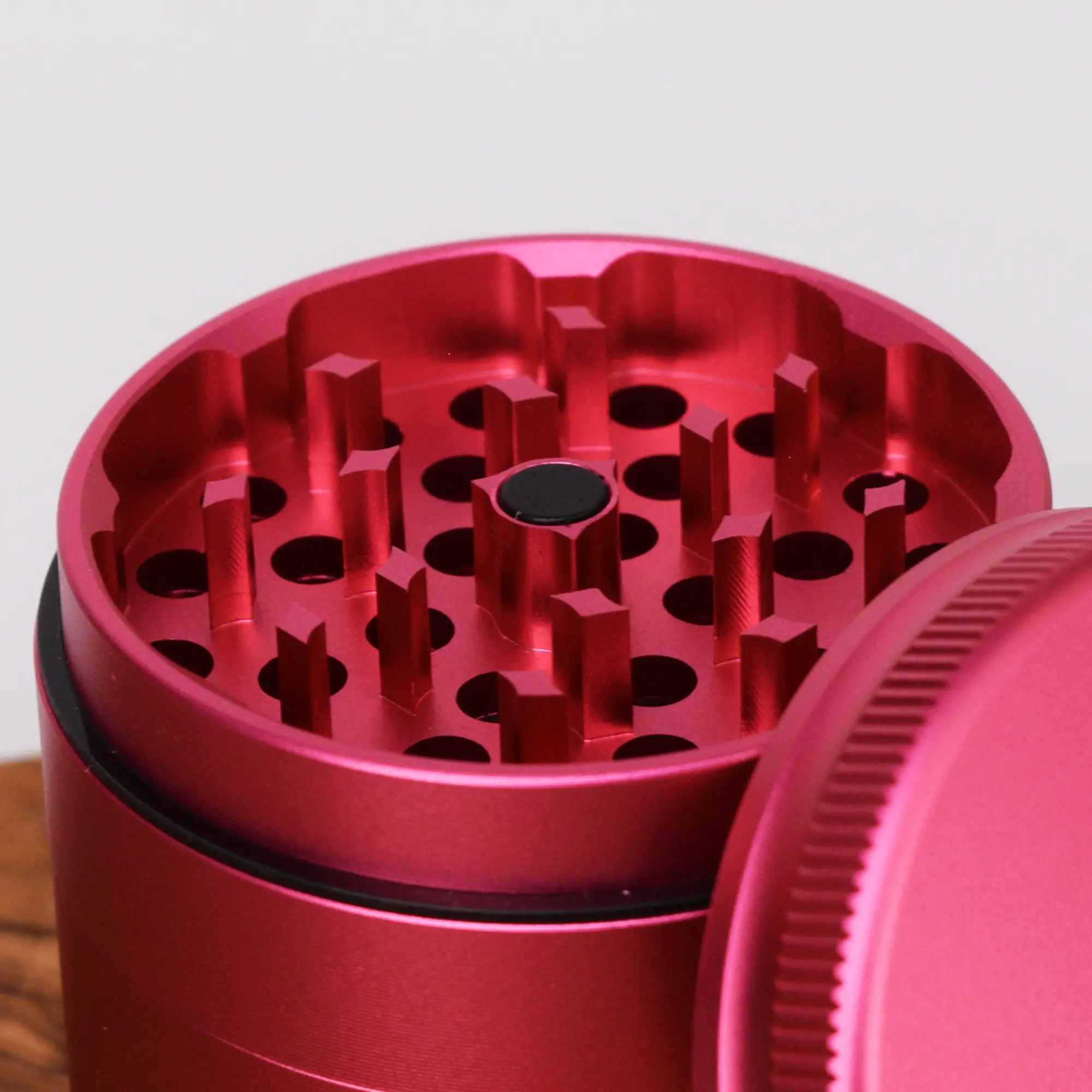 FireFlow Aluminium Grinder Pink Matt - Ø 50 mm