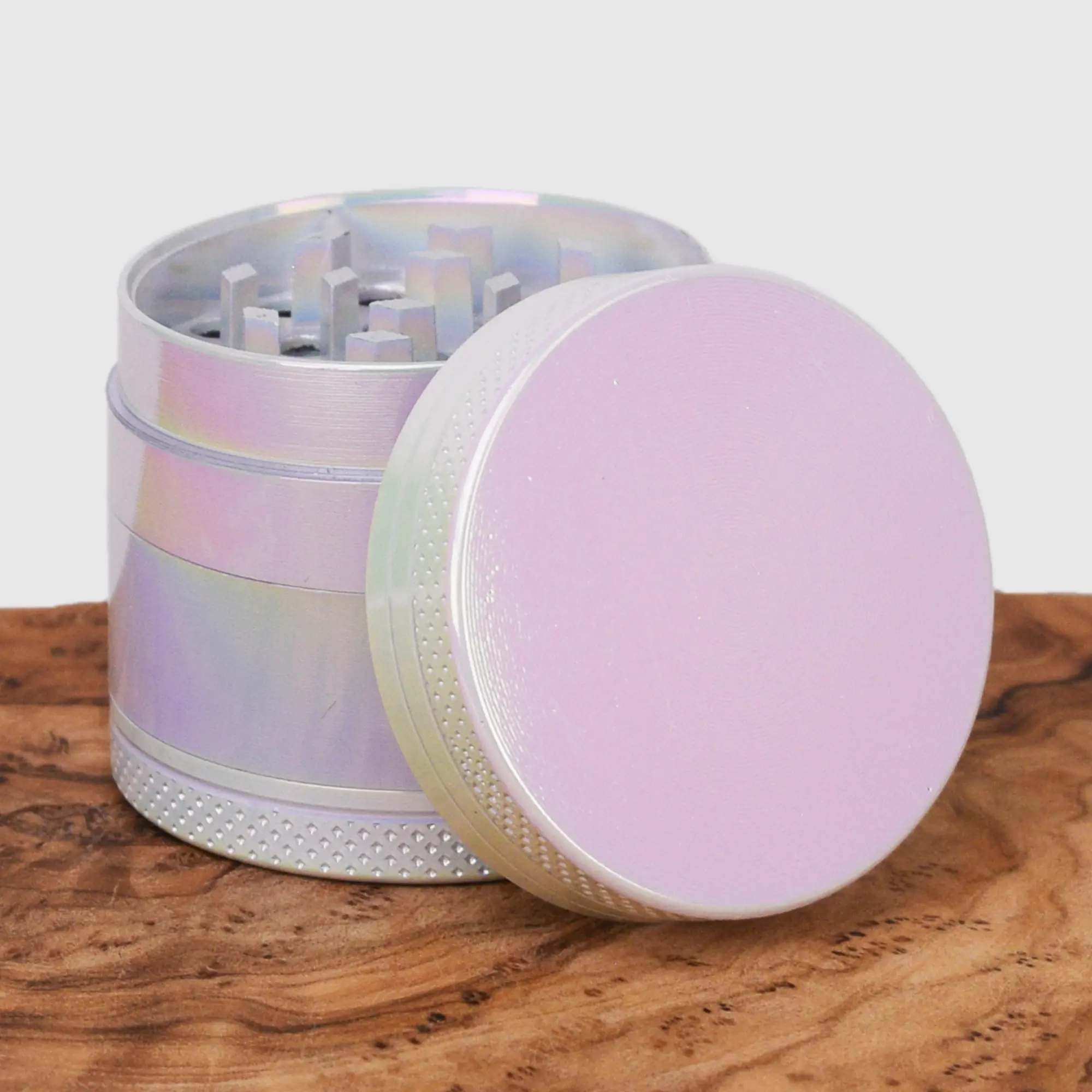 White Rainbow Aluminium Grinder - 40mm