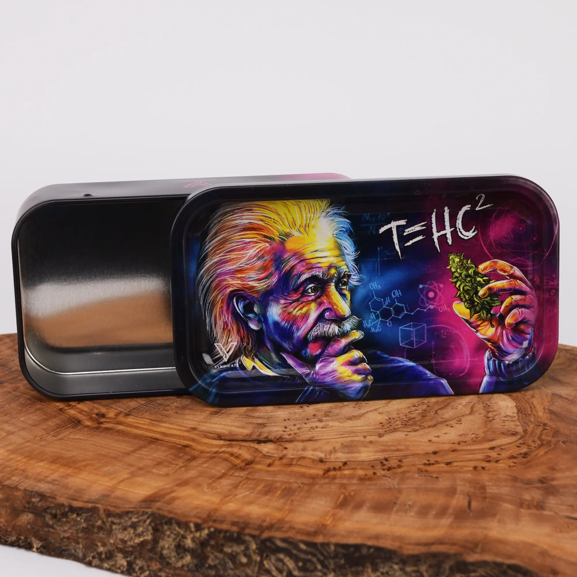 Dose mit Rolling Tray - Einstein T=HC