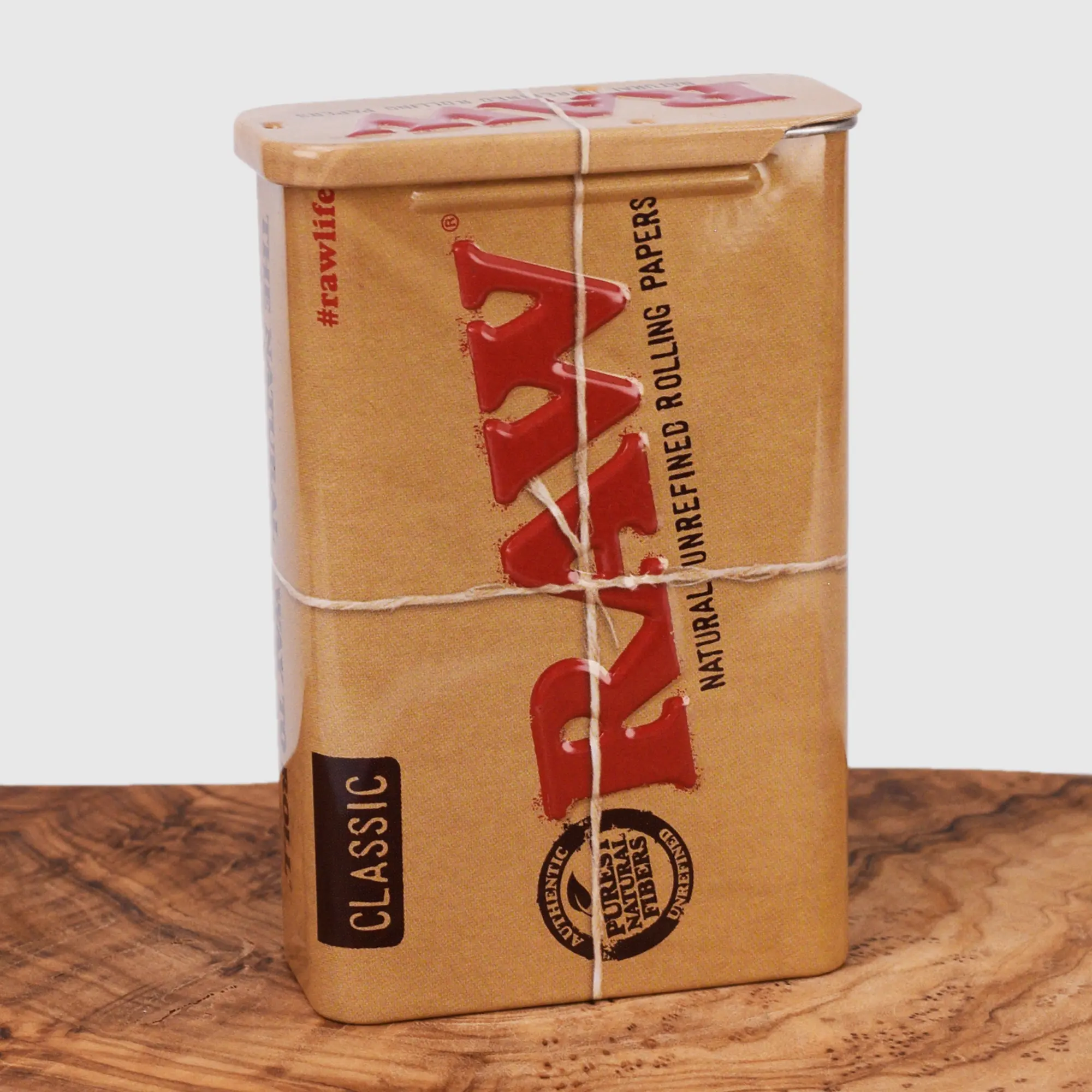 RAW Classic Zigarettendosen mit Schiebedeckel