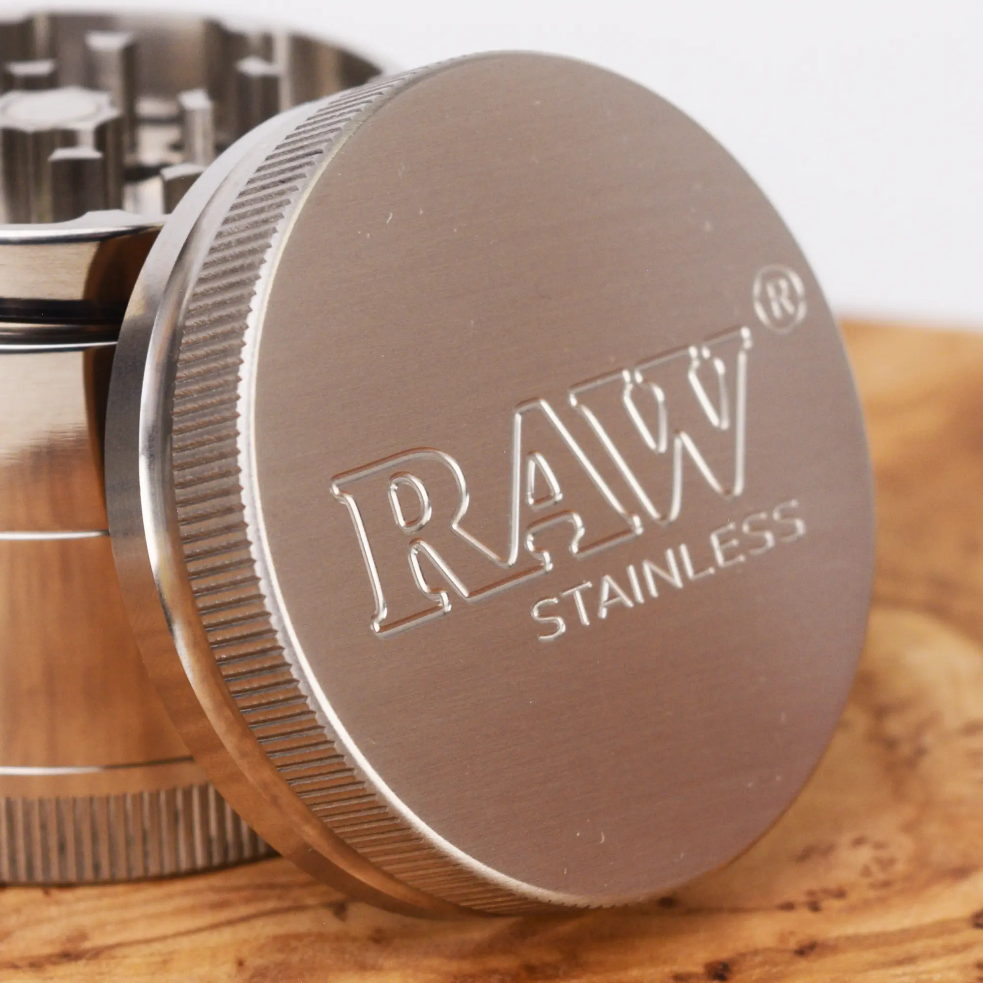 RAW Edelstahl Grinder - 50mm