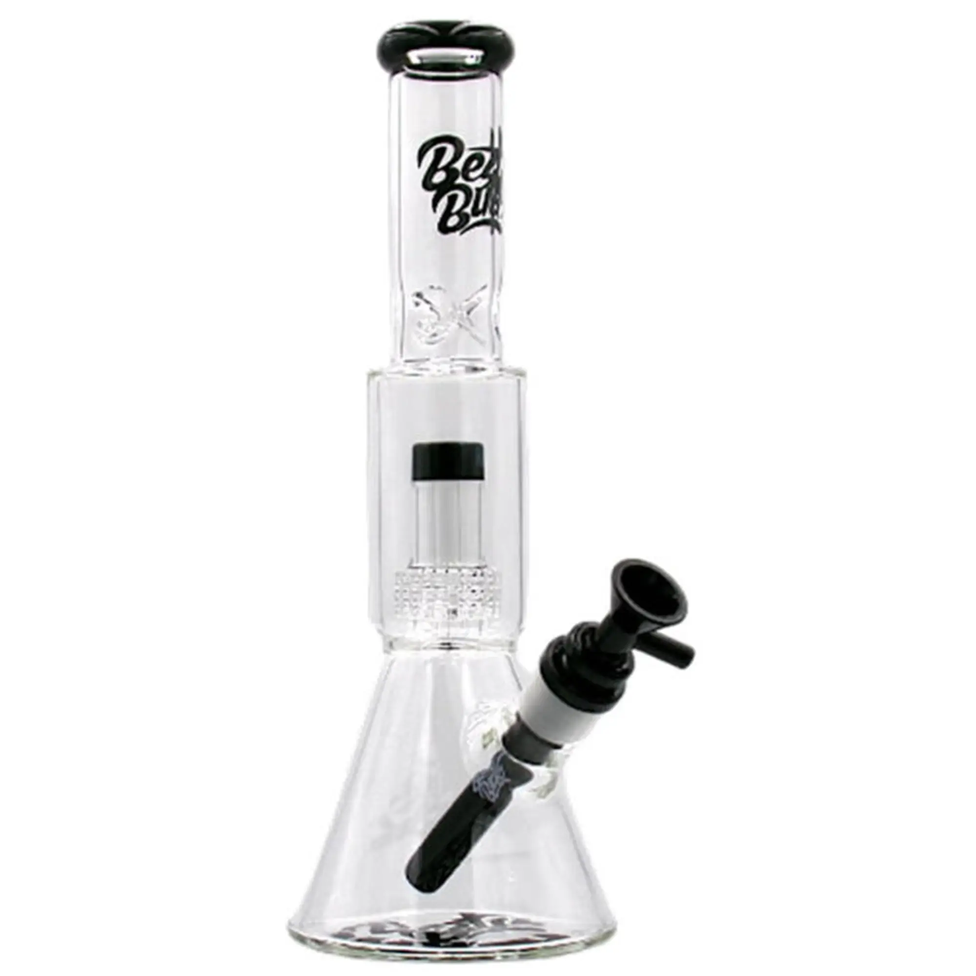 Best Buds Double Chamber Kolben Bong - 31,5cm