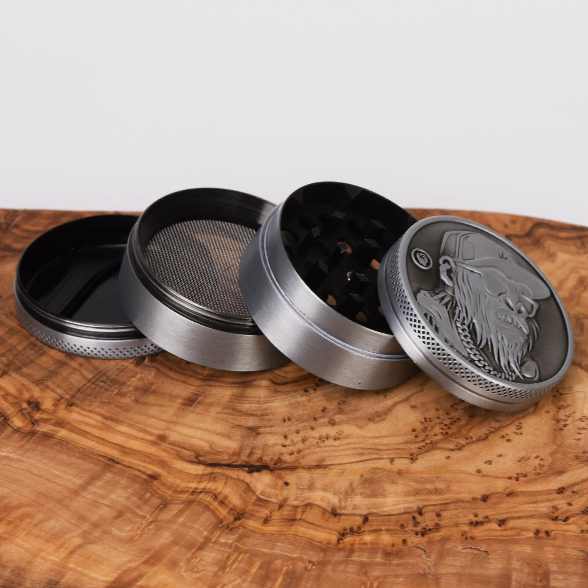 Silver 420 Monkey Grinder - 50mm