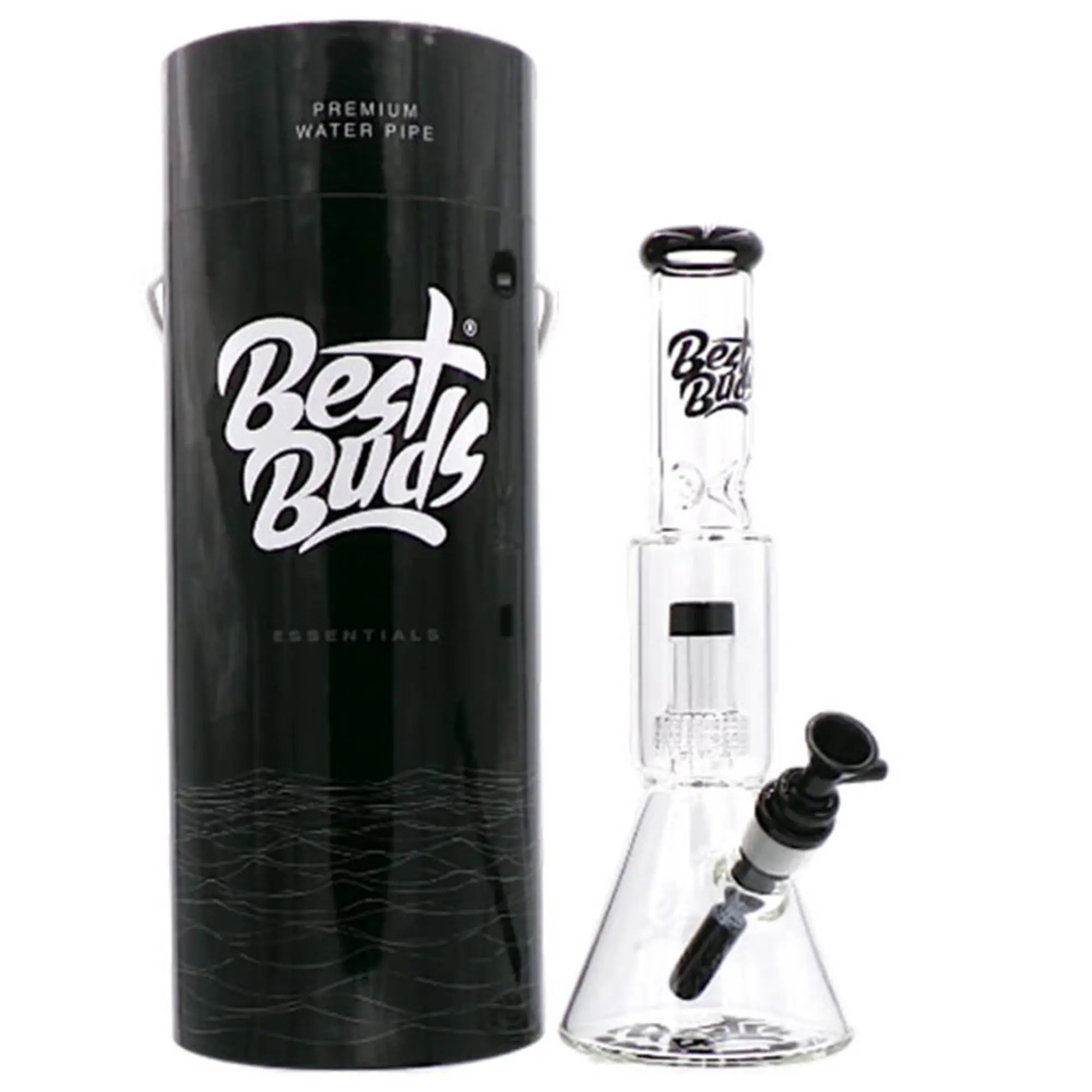Best Buds Double Chamber Kolben Bong - 31,5cm