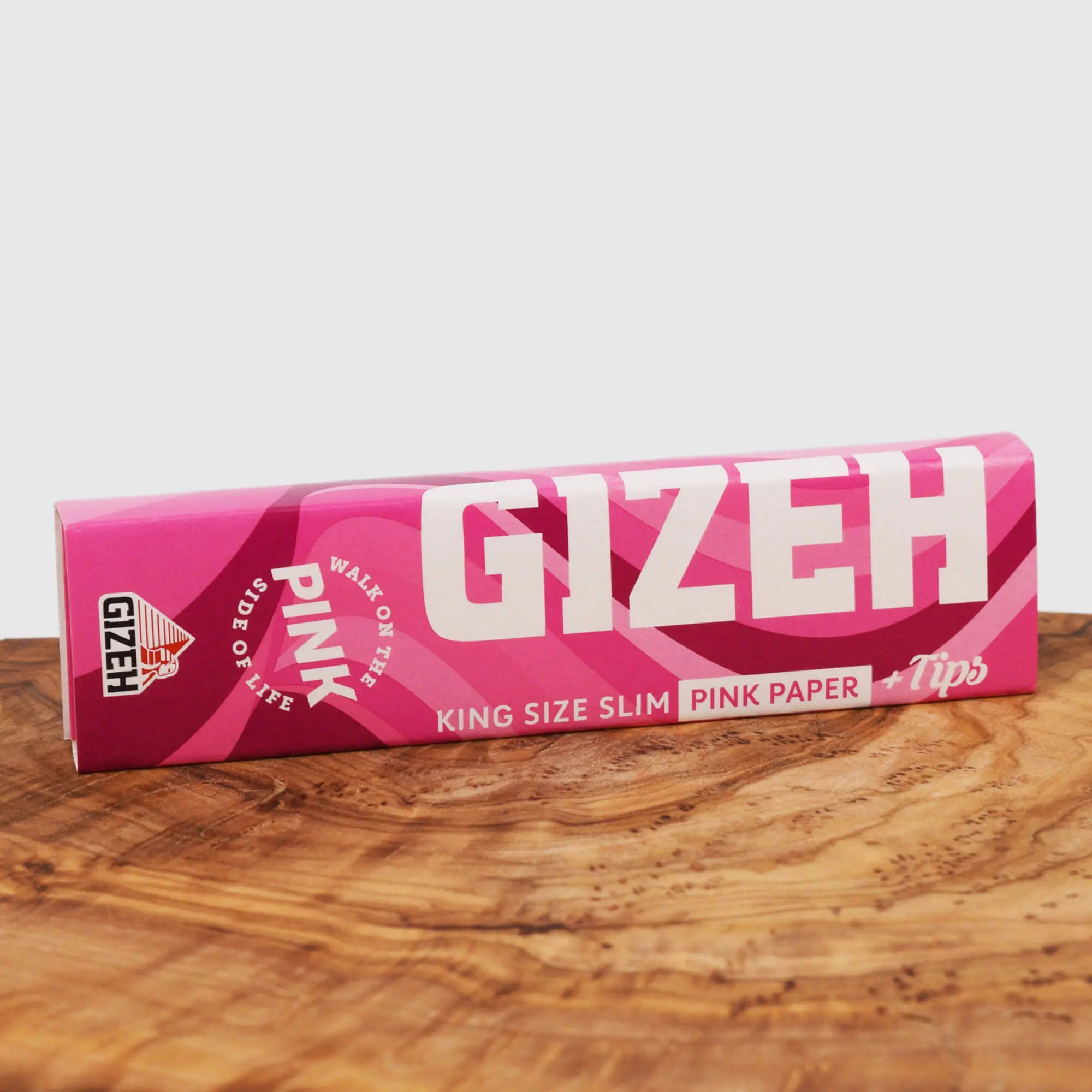 GIZEH Pink King Size Slim + Tips