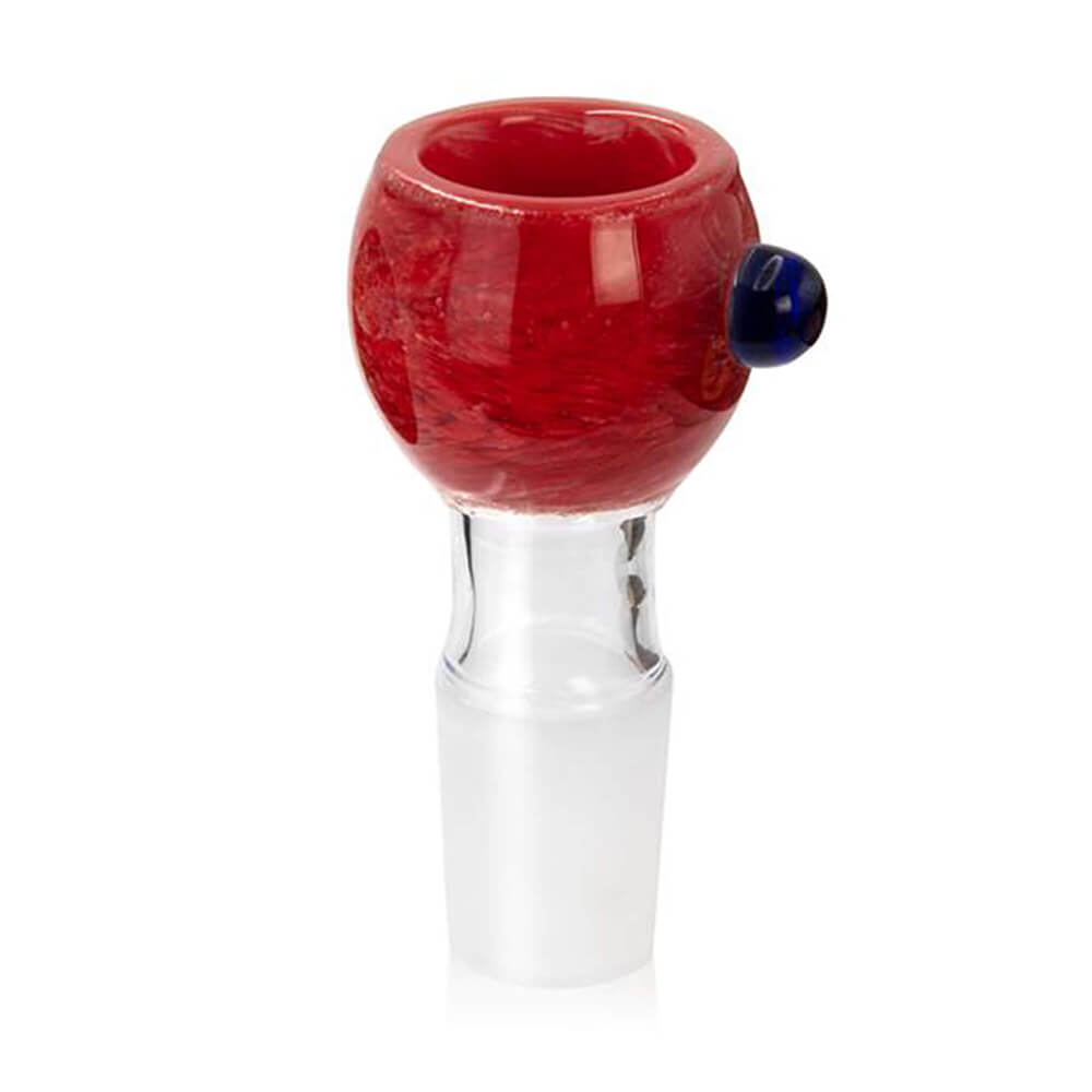 BKH-RND-03 - Variantenbild - Bong Kopf Rund NS 19 Rot - KiffKiosk