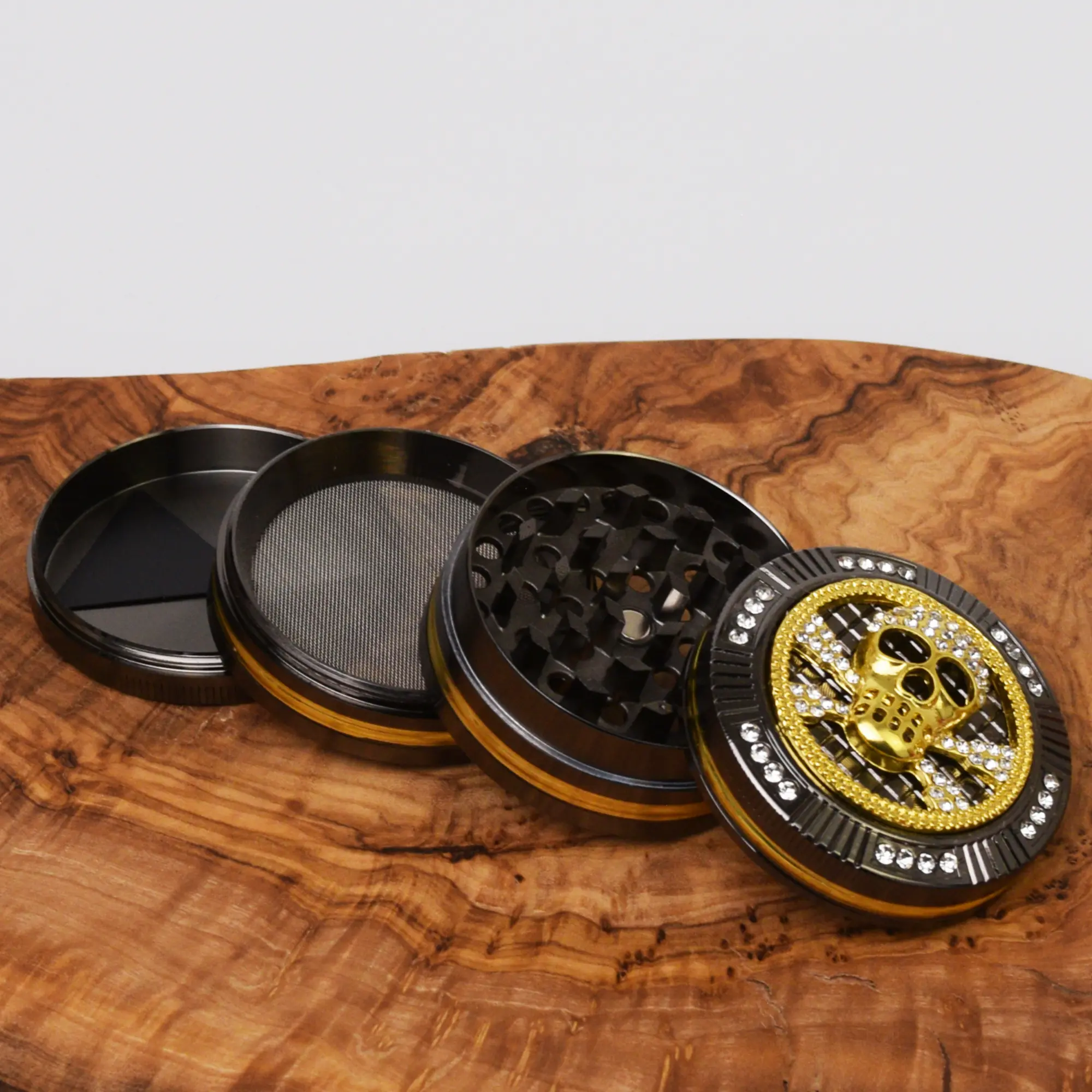 Bling Bling Skull Grinder - 50mm