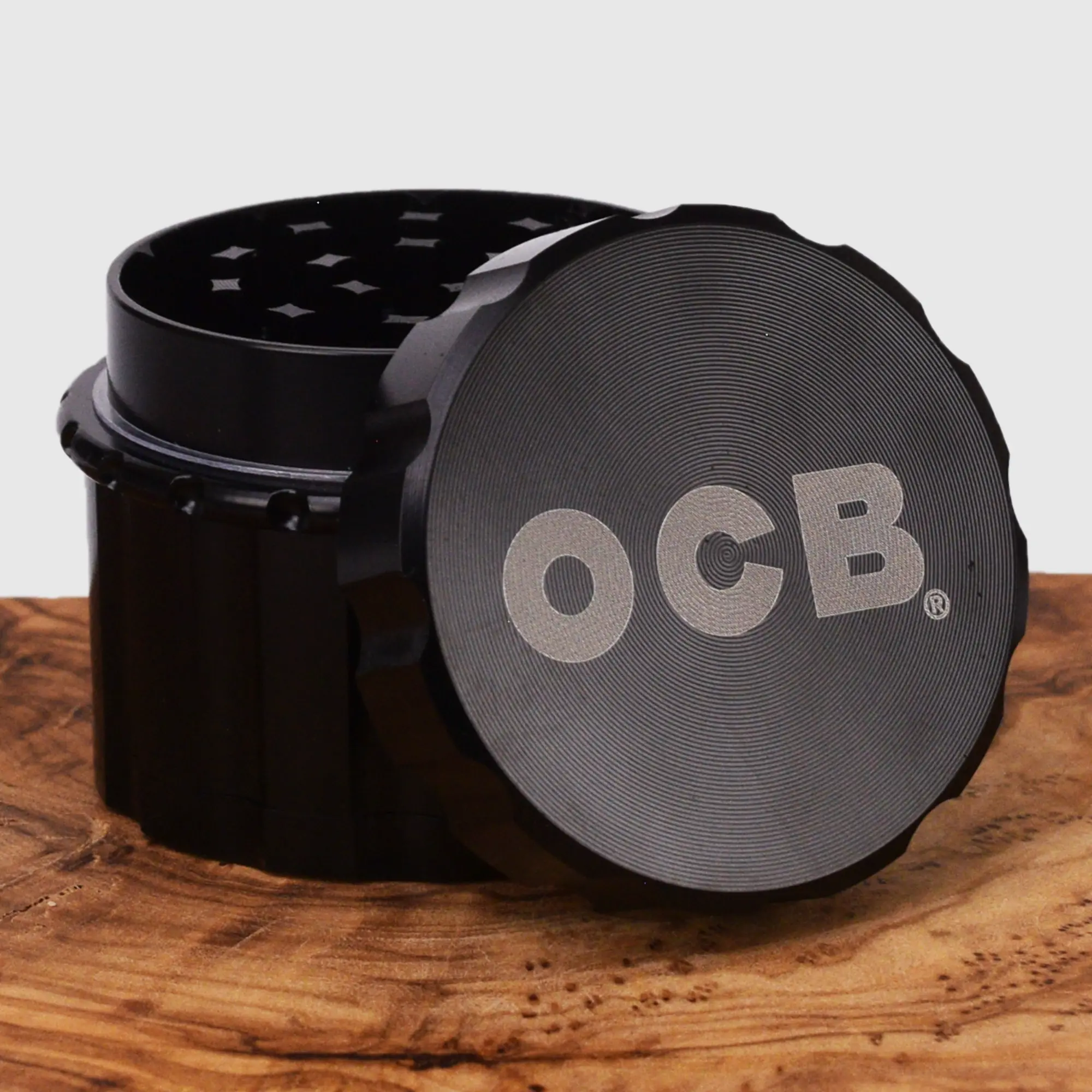OCB Metall Grinder Schwarz - 50mm