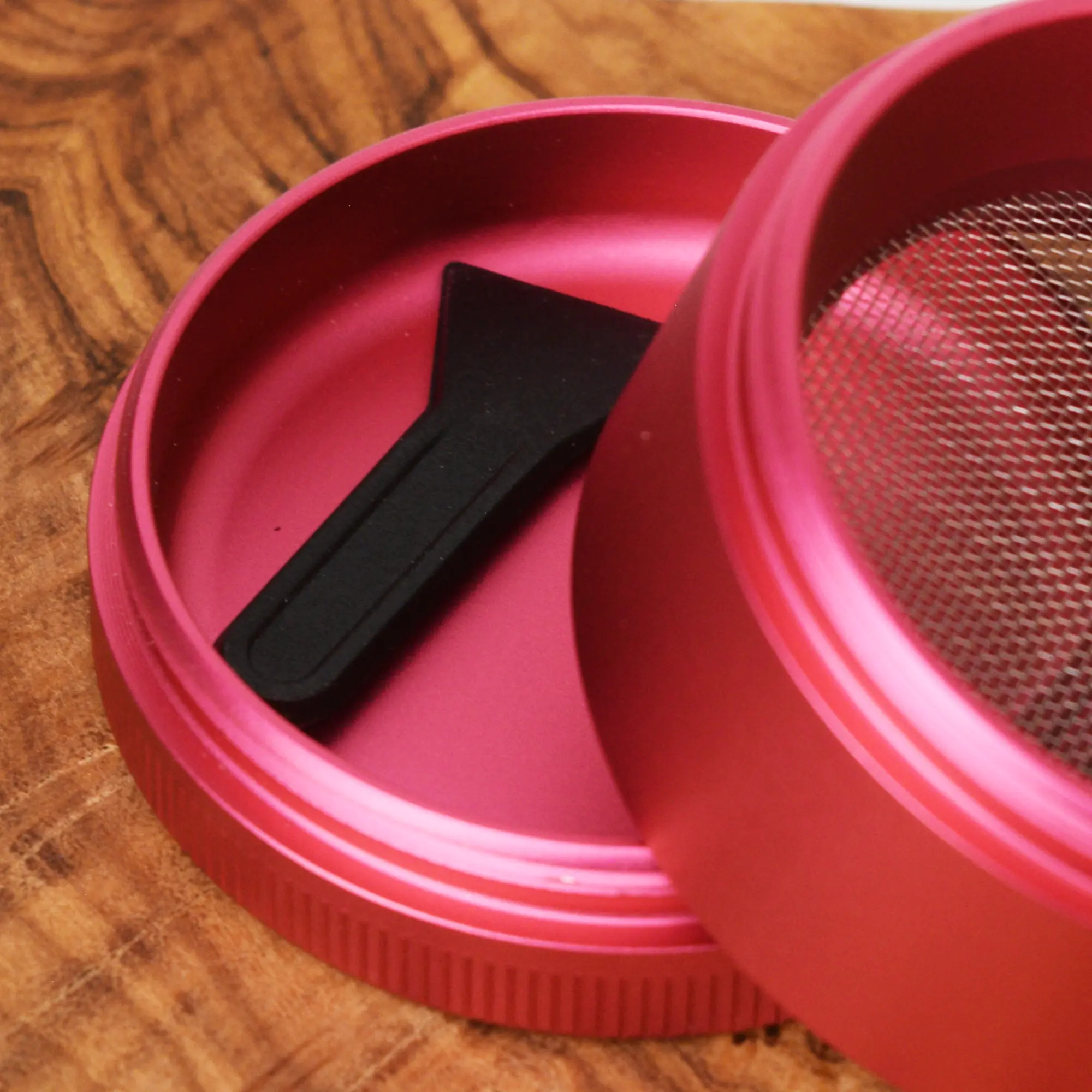 FireFlow Aluminium Grinder Pink Matt - Ø 50 mm