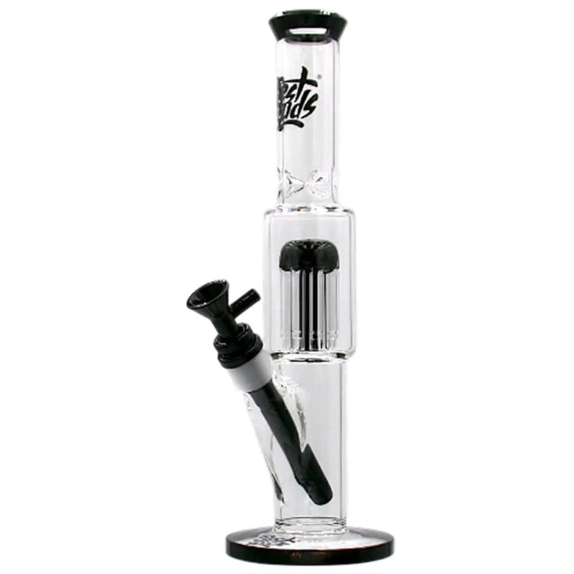Best Buds Double Chamber Zylinder Bong - 33cm