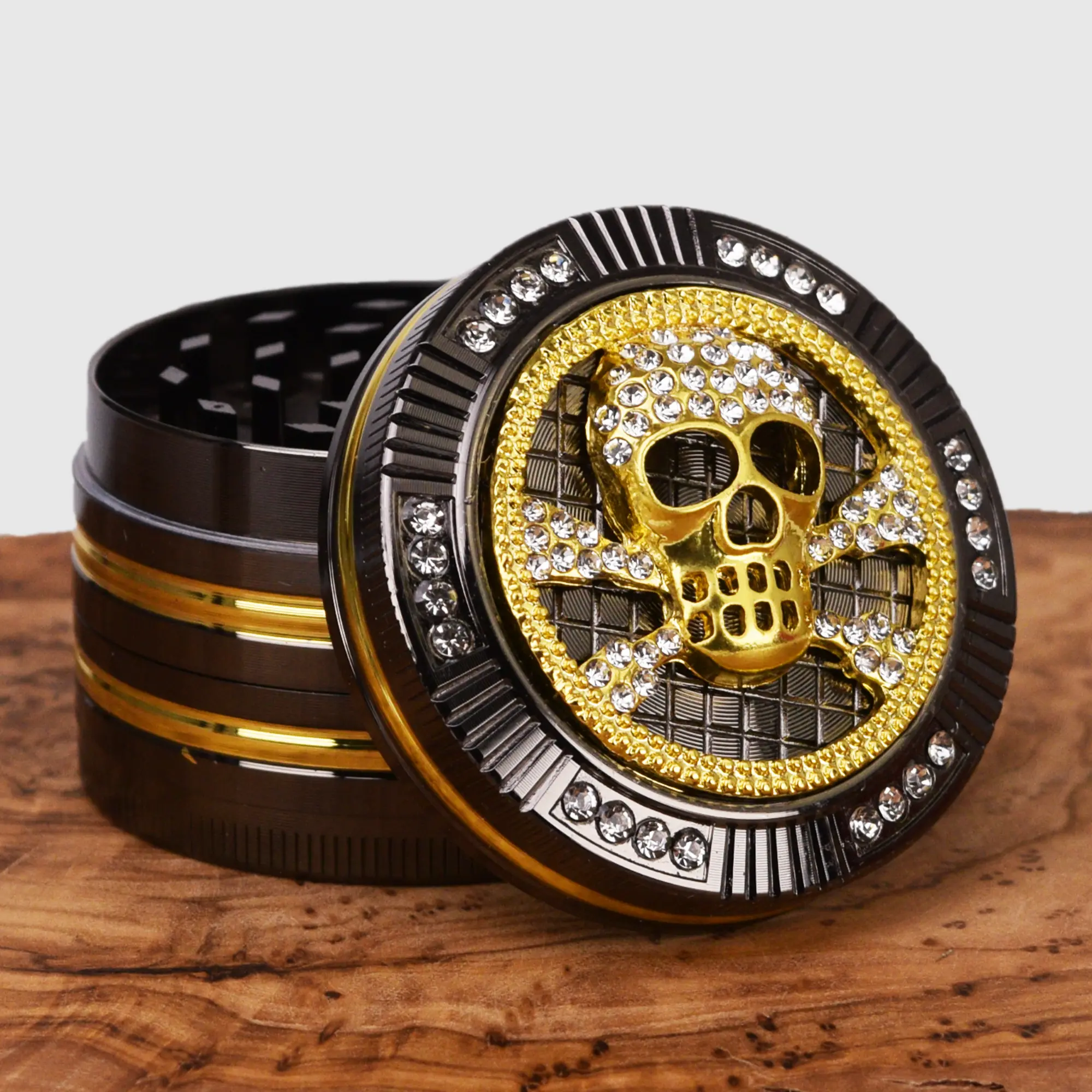 Bling Bling Skull Grinder - 50mm