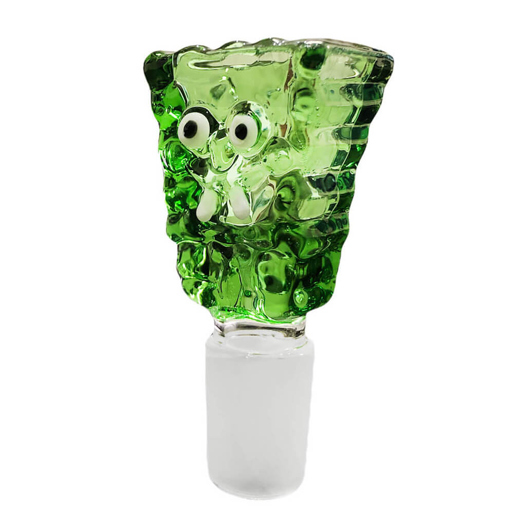 BKH-SPG-03 - Variantenbild - Sponge Bong Kopf NS 19 Grn- KiffKiosk