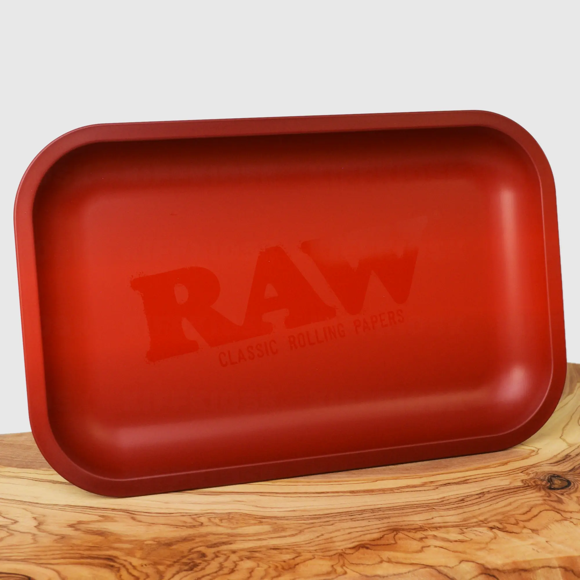 RAW Red Large Rolling Tray - 27x17cm