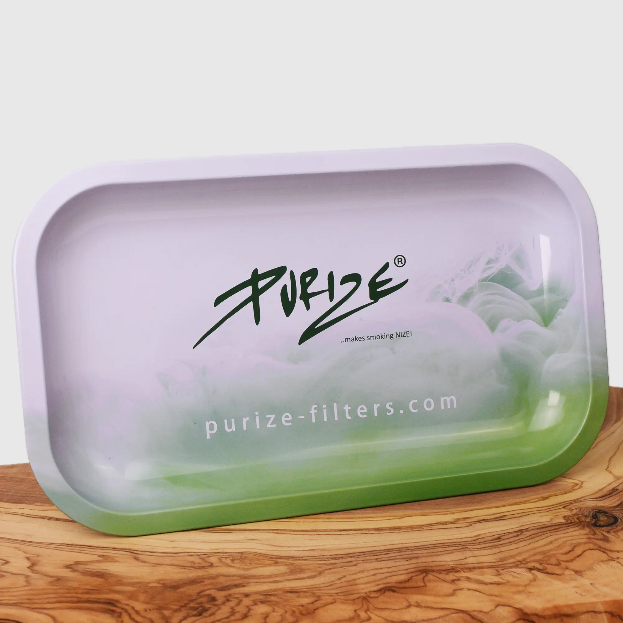 Purize Smoke Design Rolling Tray - 27x16cm
