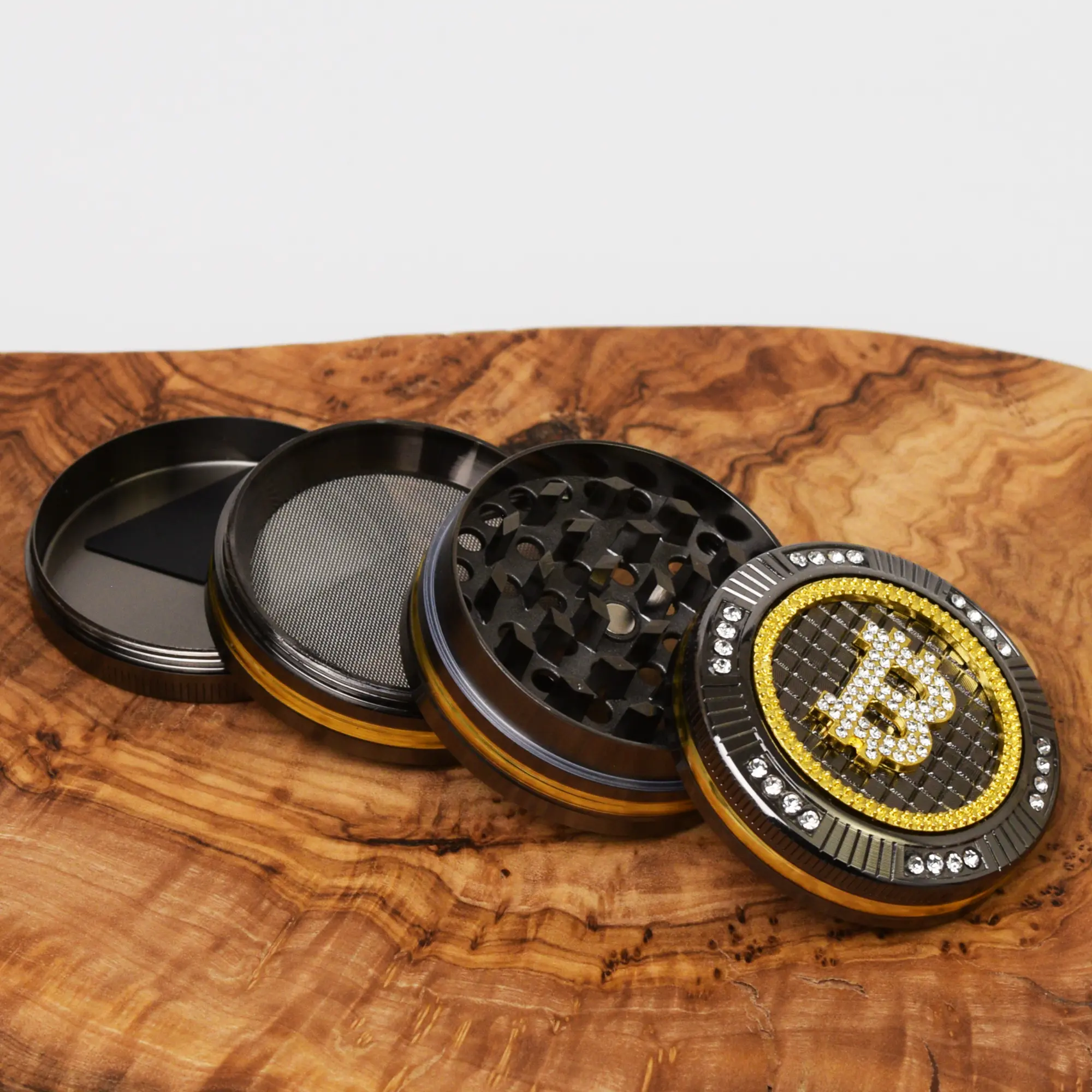 Bling Bling Bitcoin Grinder - 50mm