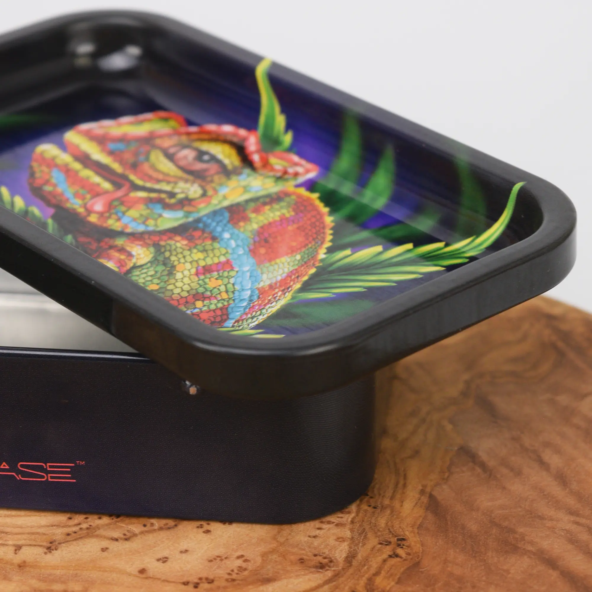 Dose mit Rolling Tray - Chameleon