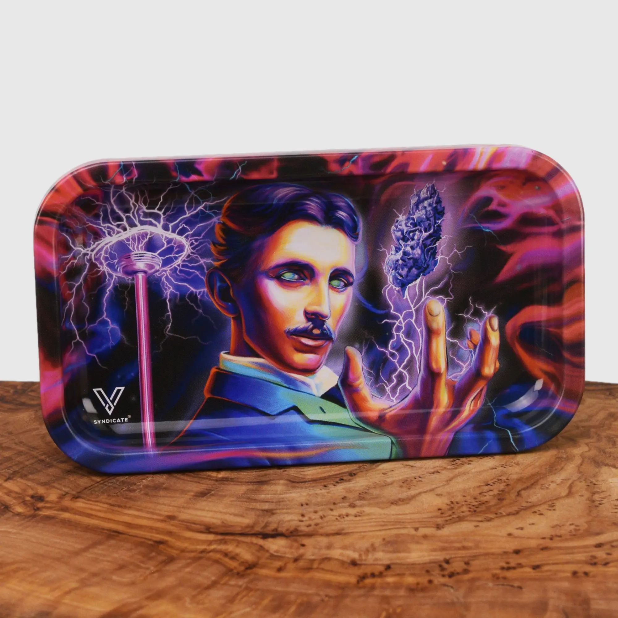 Dose mit Rolling Tray - Tesla