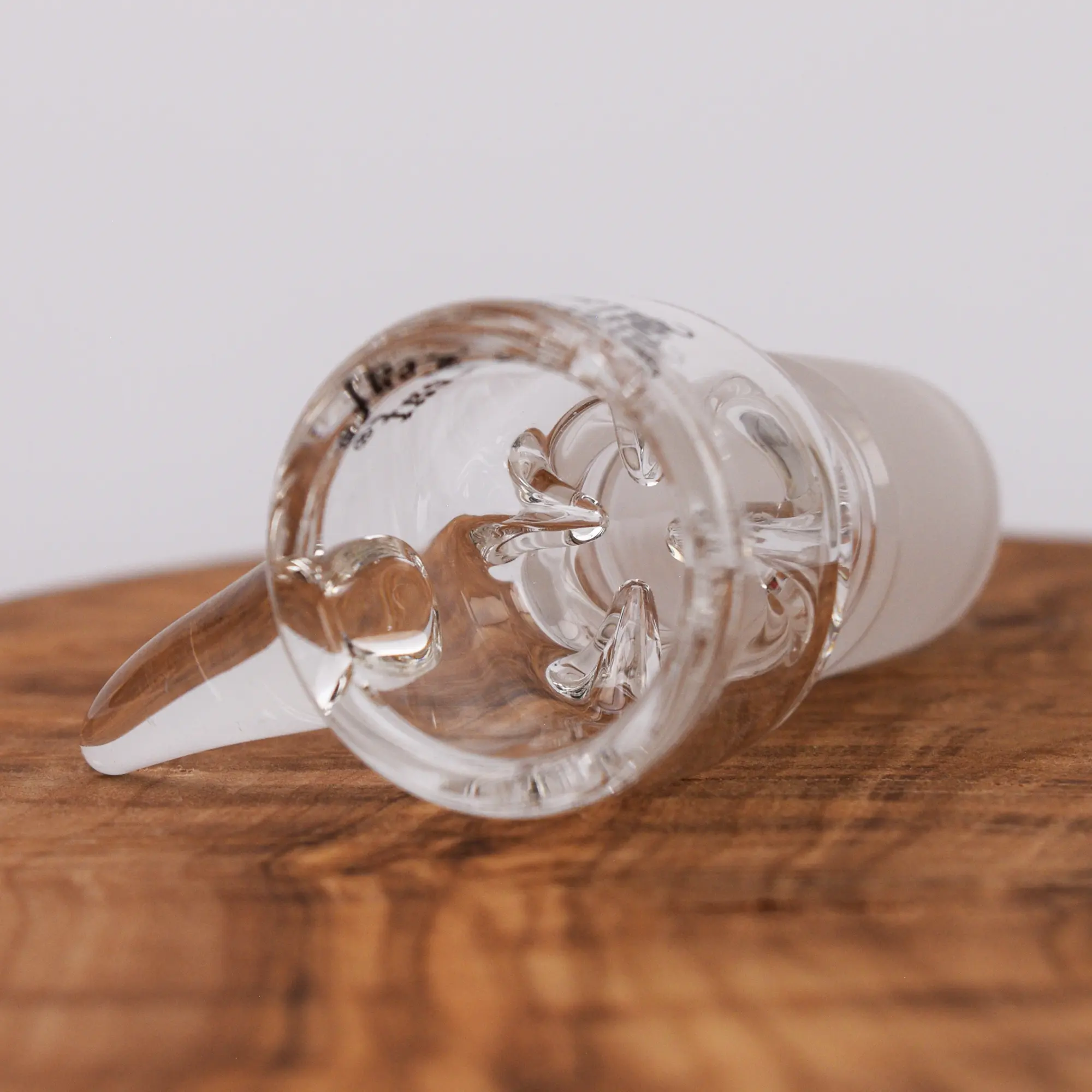 Black Leaf Bong Kopf mit Sieb & Griff - NS 14 & 19