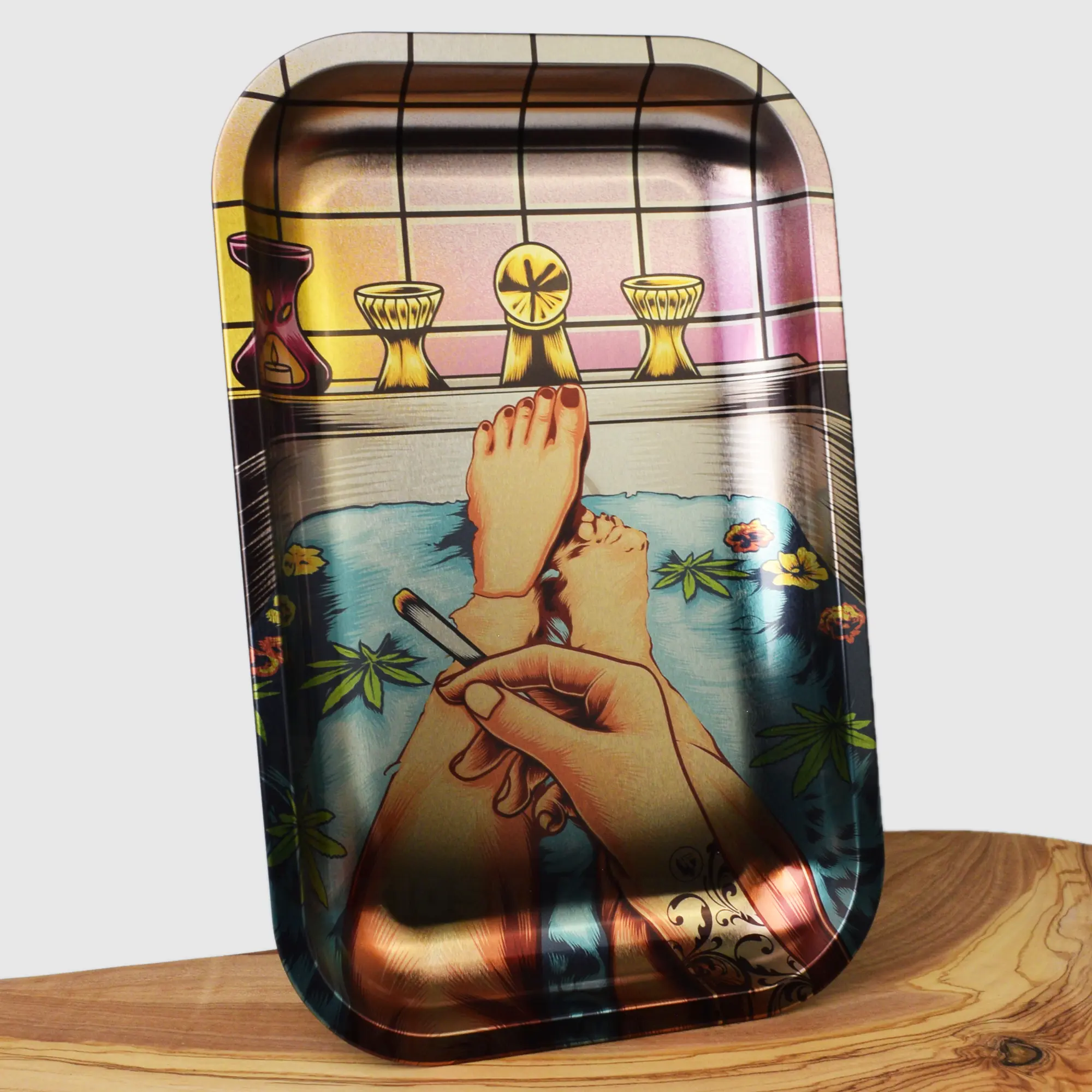 420 Bath Rolling Tray - 27x17cm